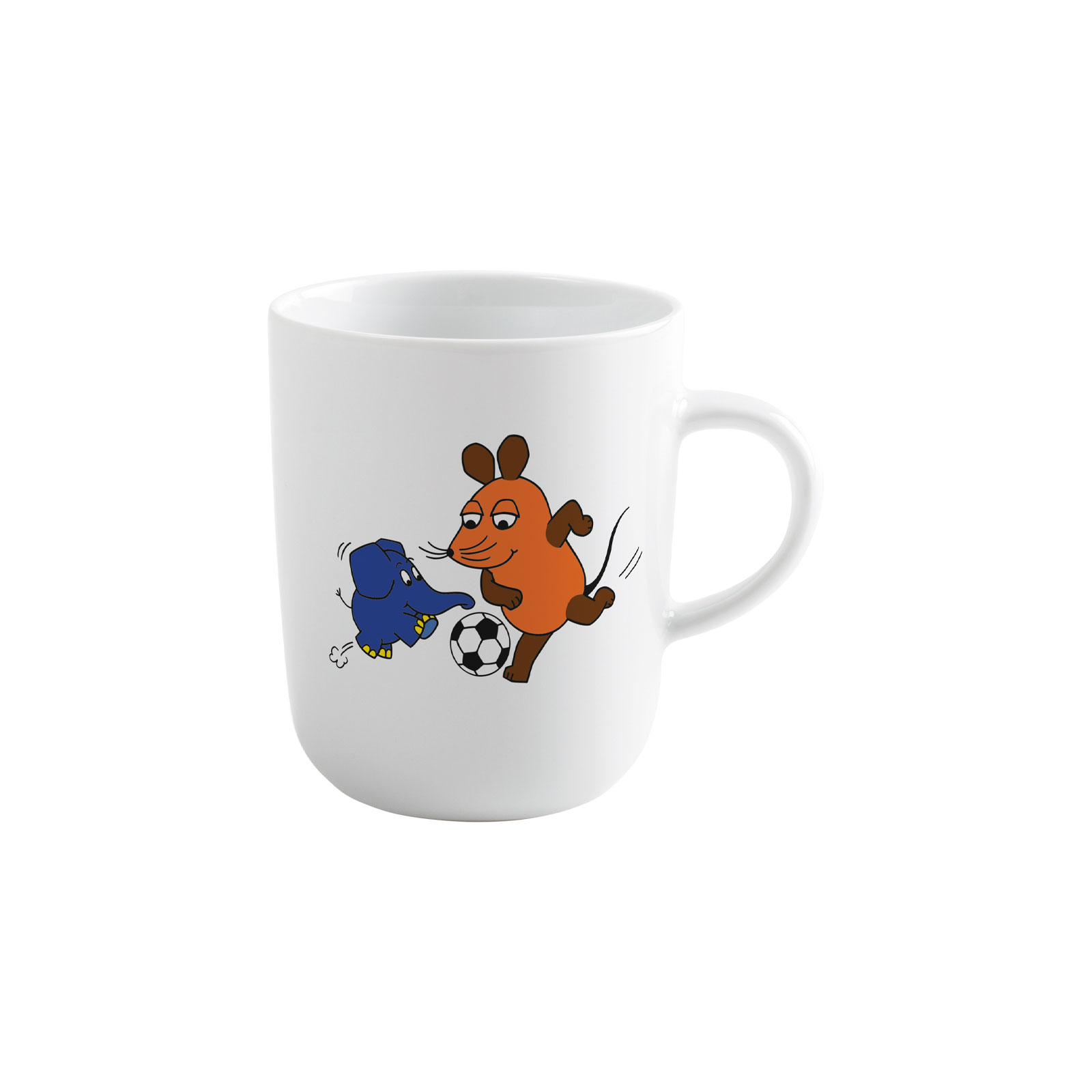 Kahla DieMaus Becher Fußball
