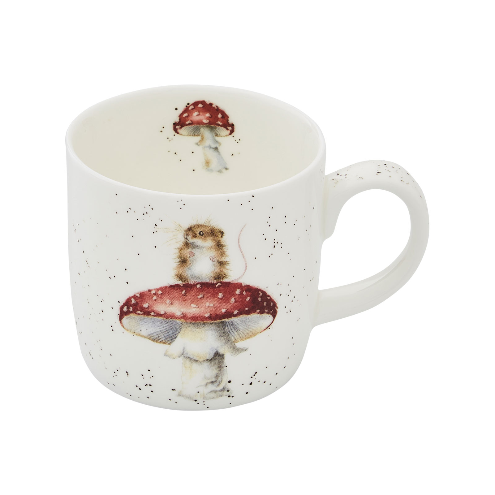 Royal Worcester Wrendale Designs Becher He's a Fun-Gi / Pilz 0,31ltr.