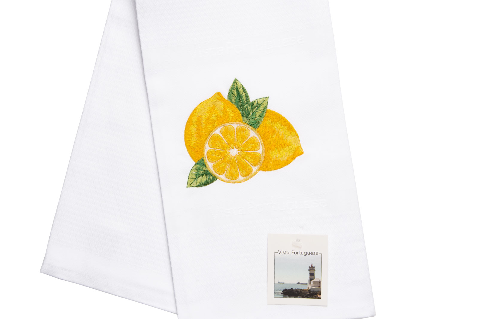 Vista Portuguese Geschirrtuch Lemon / Zitrone 50x70cm
