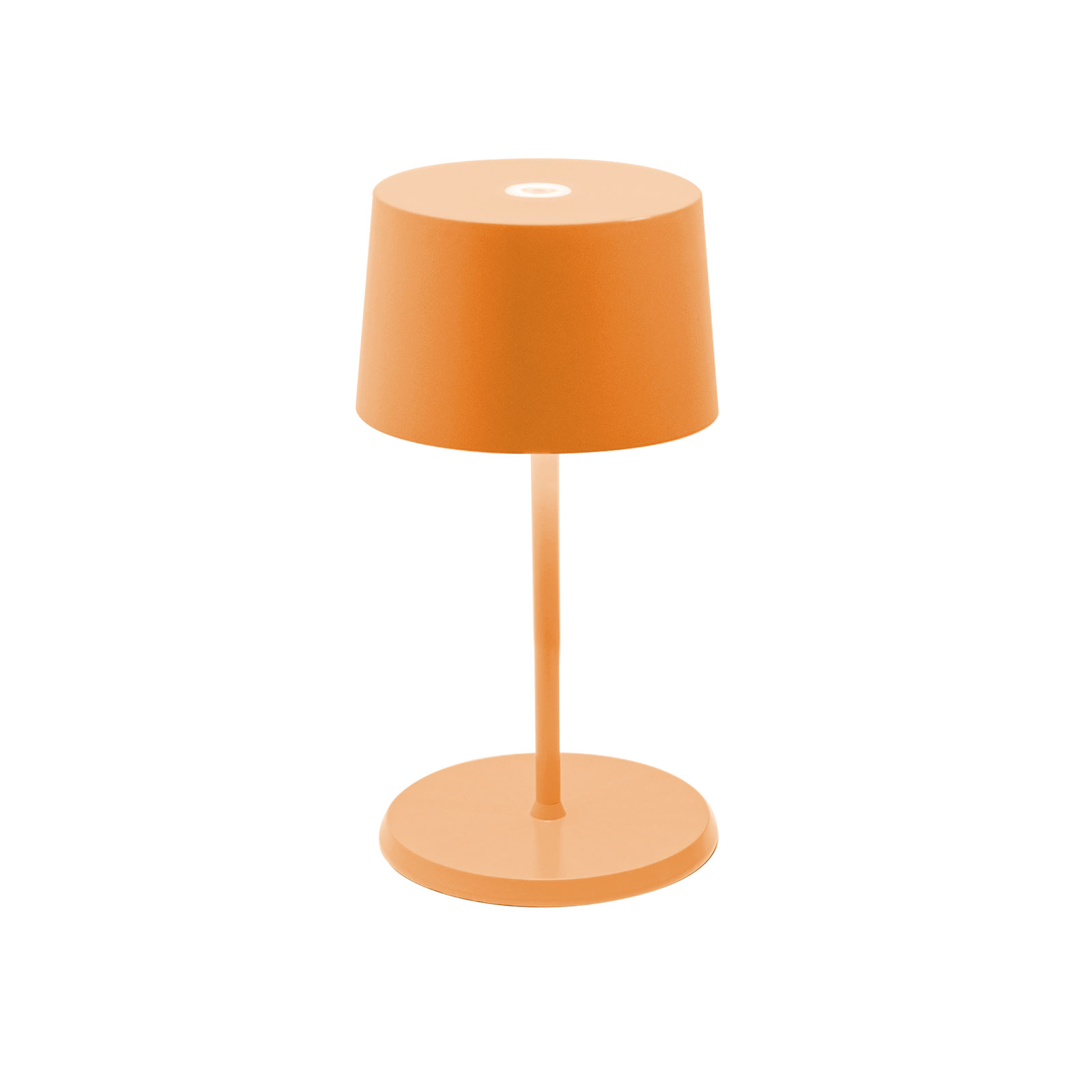 Zafferano Olivia Pro Mini Tischlampe matt orange