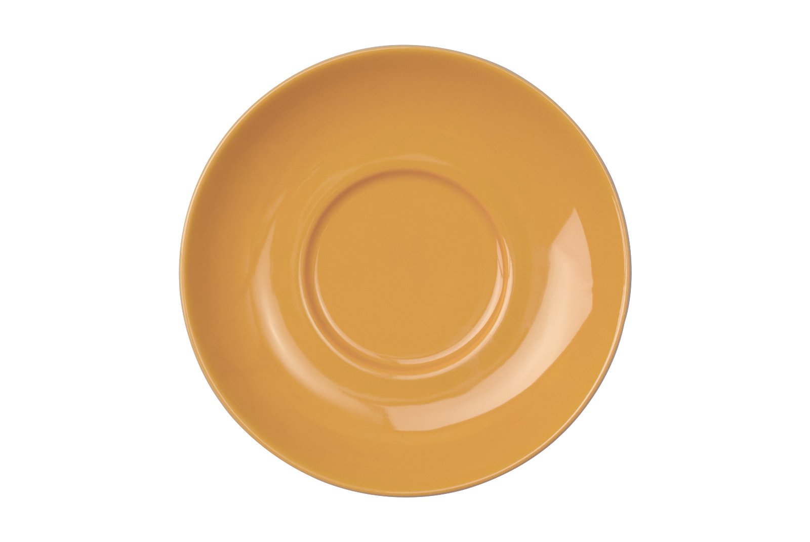 Dibbern Solid Color mandarine Cappuccino-Untertasse