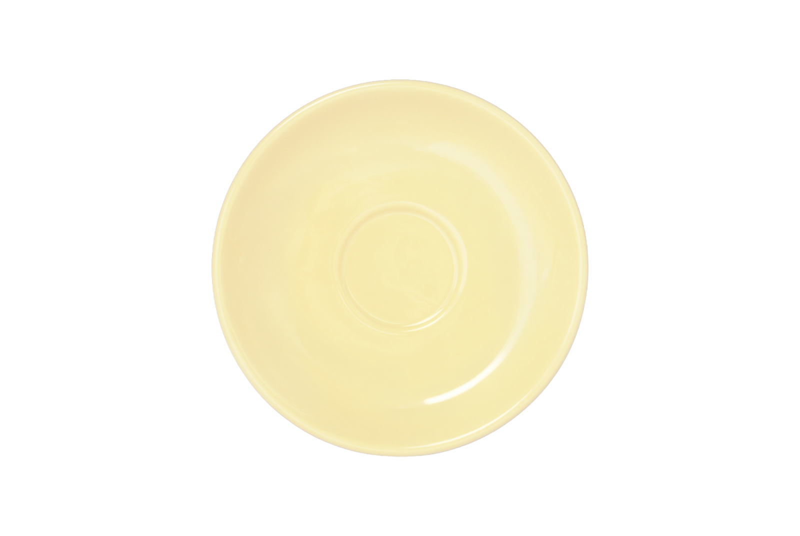 Dibbern Solid Color vanille Espresso-Untertasse Classico