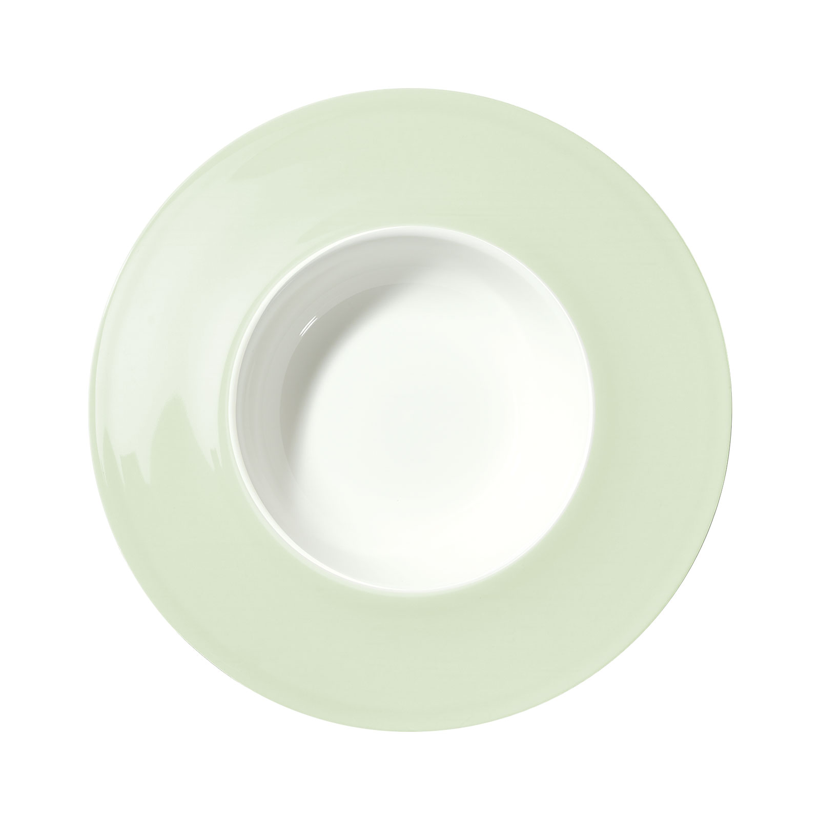 Dibbern Pastell Gourmetteller 26cm 0,40ltr. khaki Breiter Rand Dibbern Pastell Gourmetteller 26cm 0,40ltr. khaki Breiter Rand
