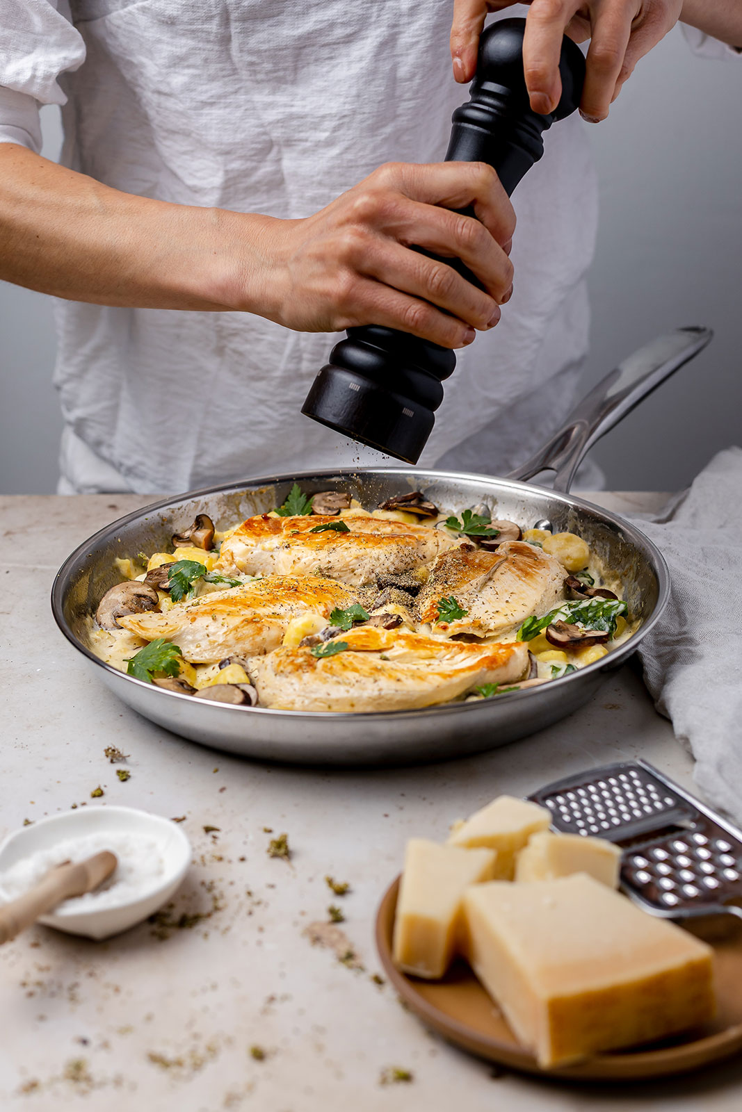 Cristel Castel'Pro Pfanne 28cm Edelstahl