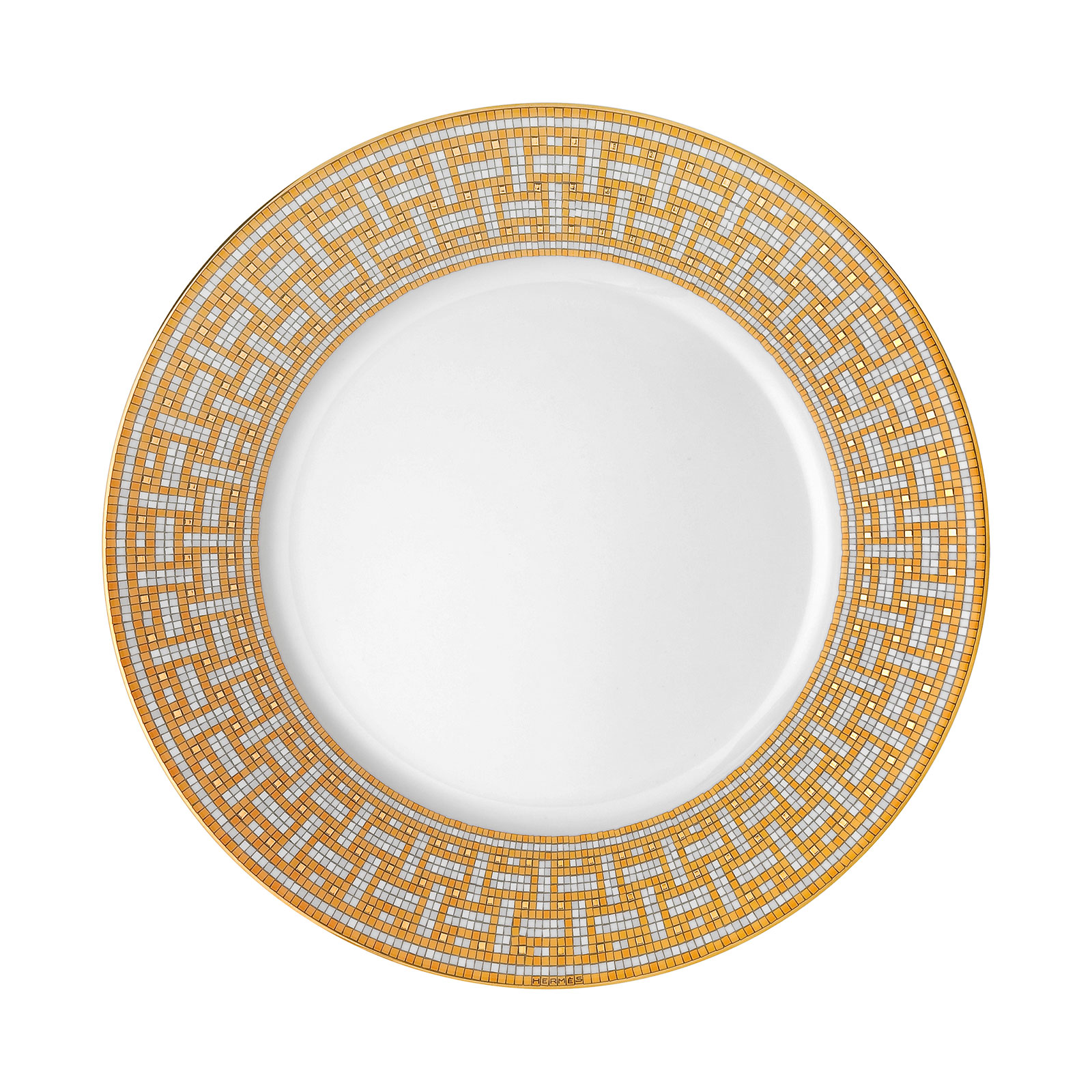 HERMÈS Paris Mosaïque au 24 Gold Speiseteller 27,5cm