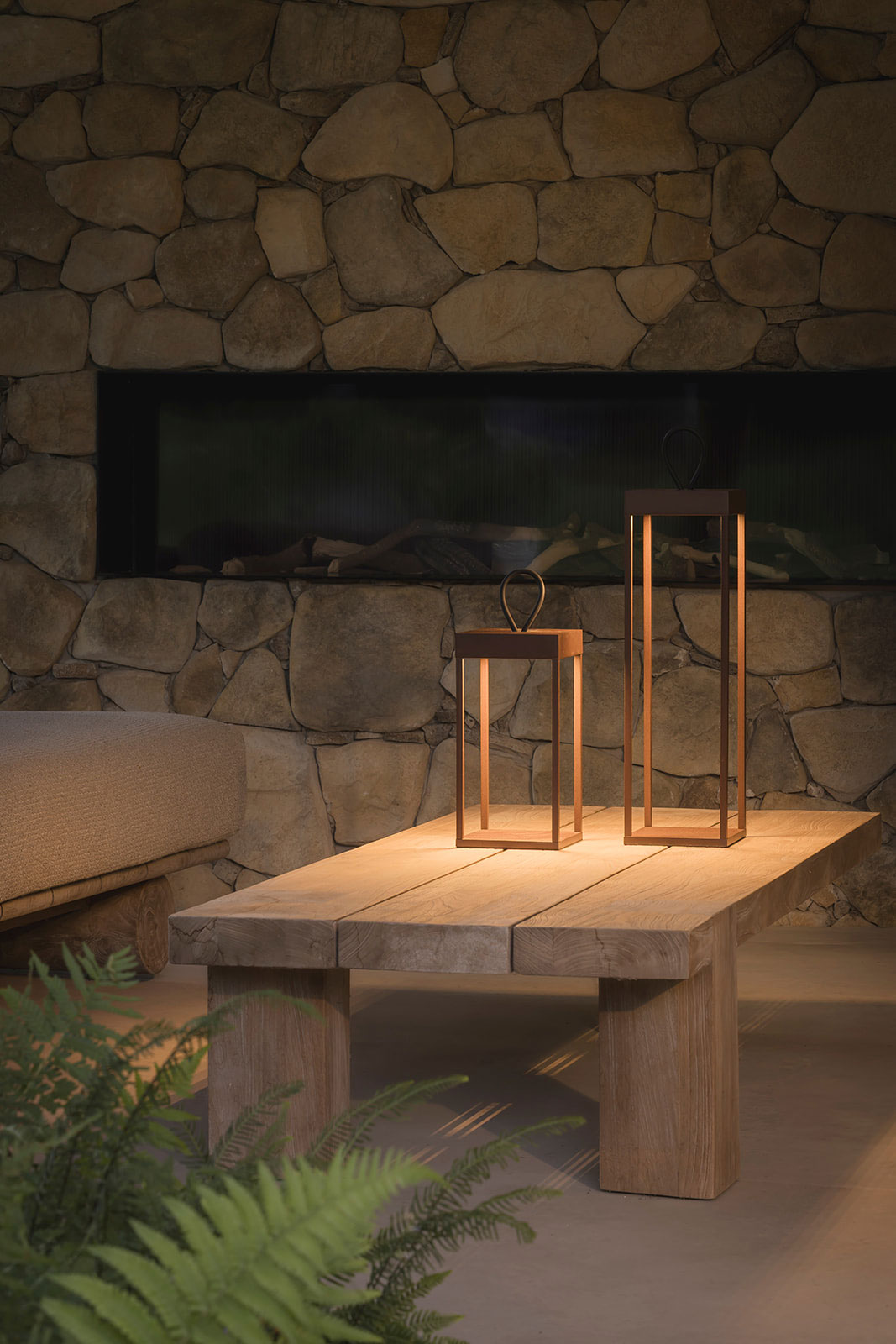 QOOZII BALI 30 Outdoor-Laterne rost