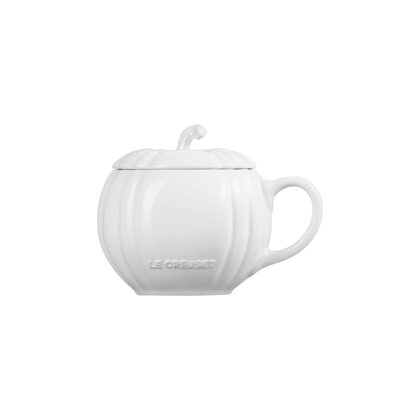 Le Creuset Poterie Becher Kürbis 0,40ltr. weiß