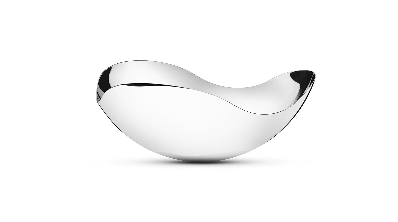 Georg Jensen Bloom Schale klein 26,0cm x 26,0cm Edelstahl