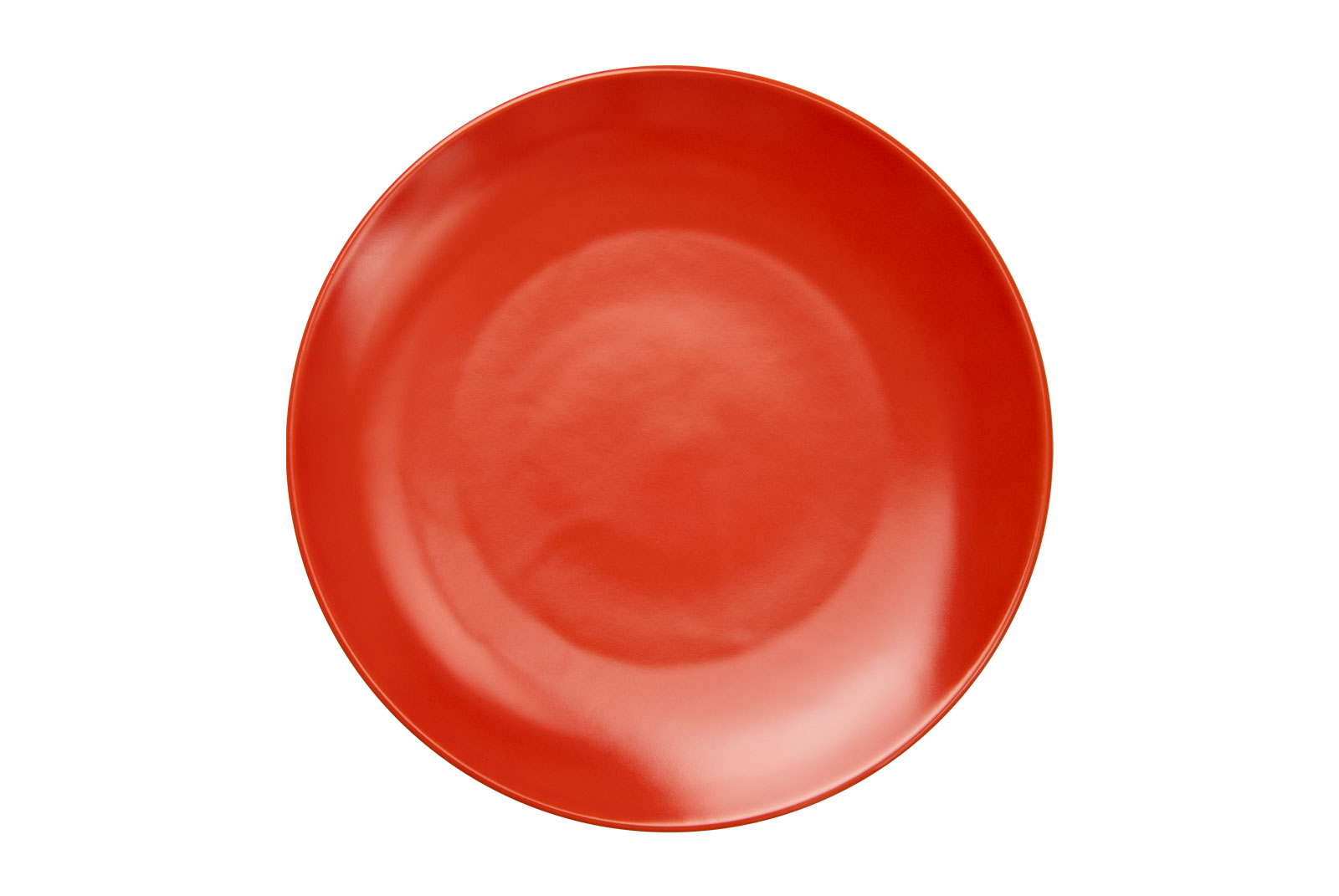 Dibbern One Color koralle Frühstücksteller Coupe 23cm