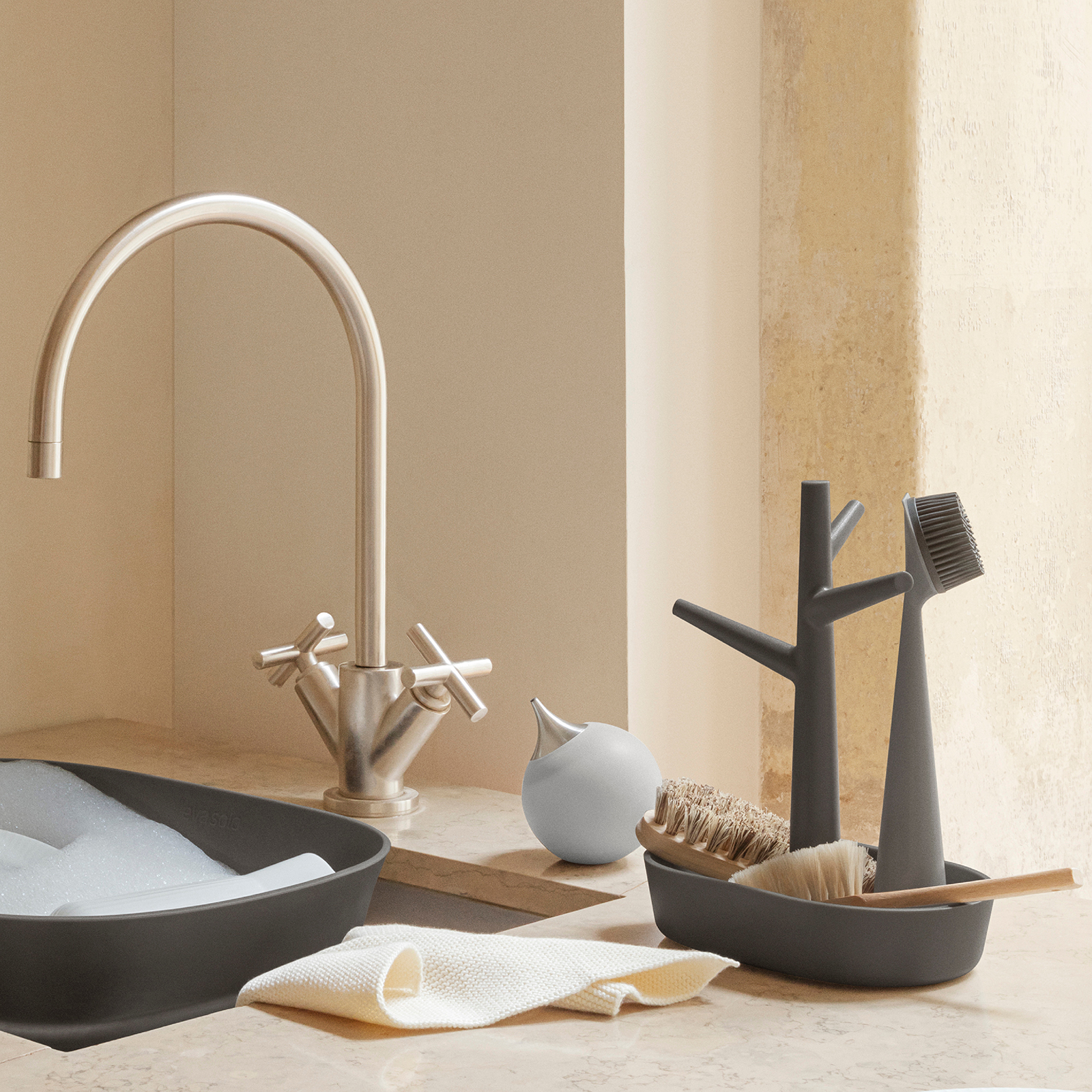 Eva Solo Seifenspender marble grey