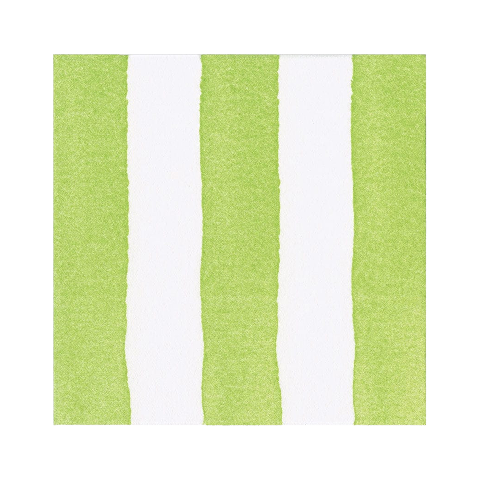 Caspari Lunchservietten Airlaid Lime Cafe Stripe
