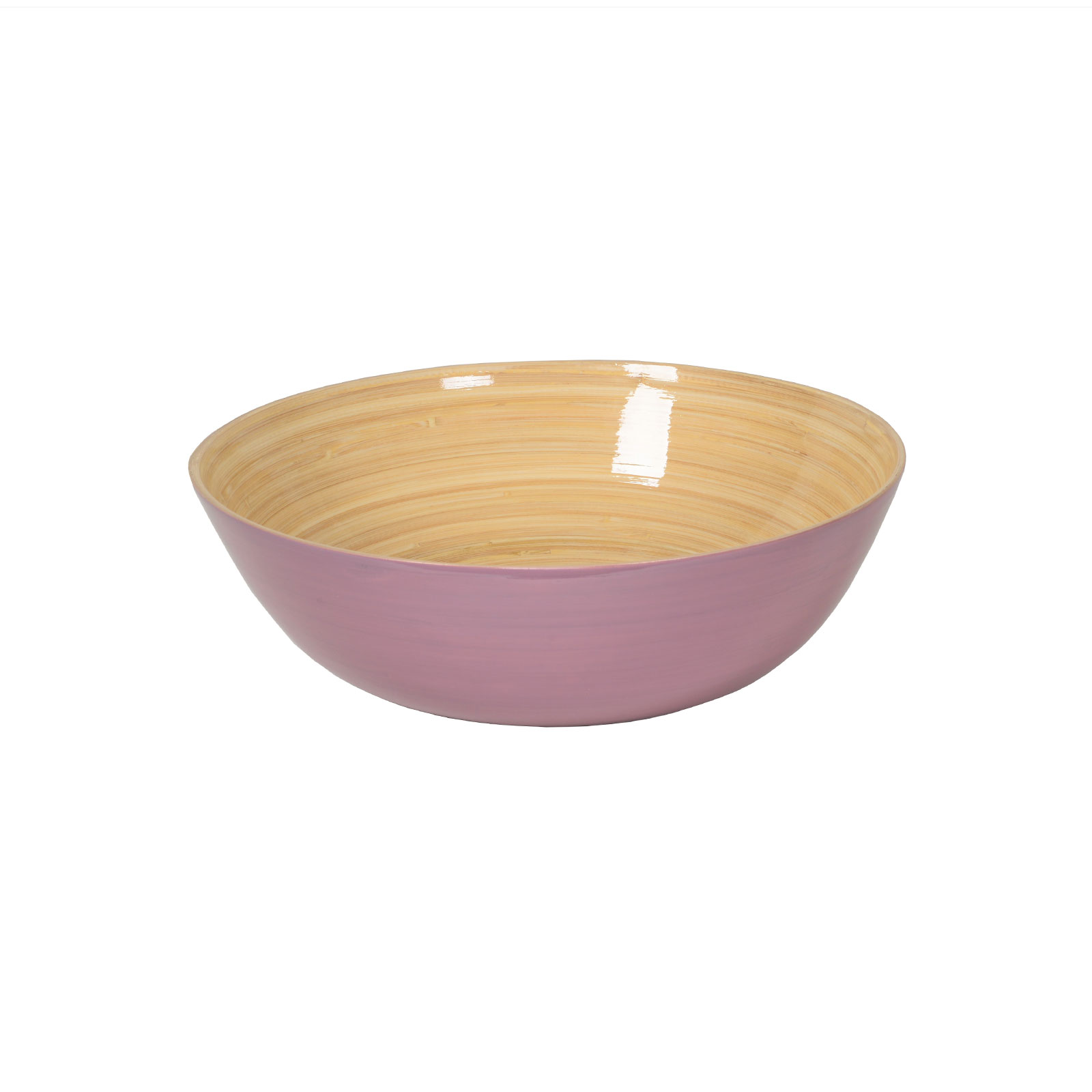 albert L. Bambus-Schüssel flach 30cm mauve