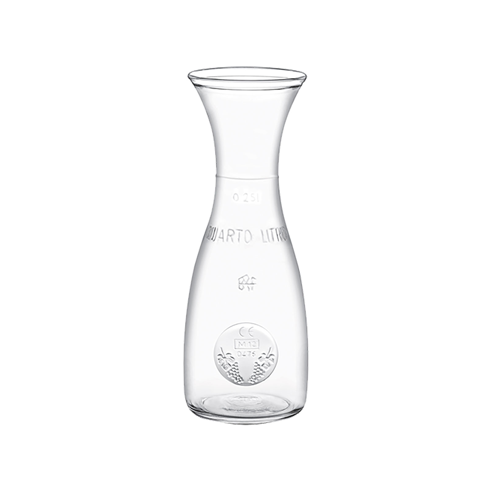 Bormioli Rocco Misura Karaffe 0,25ltr. klar