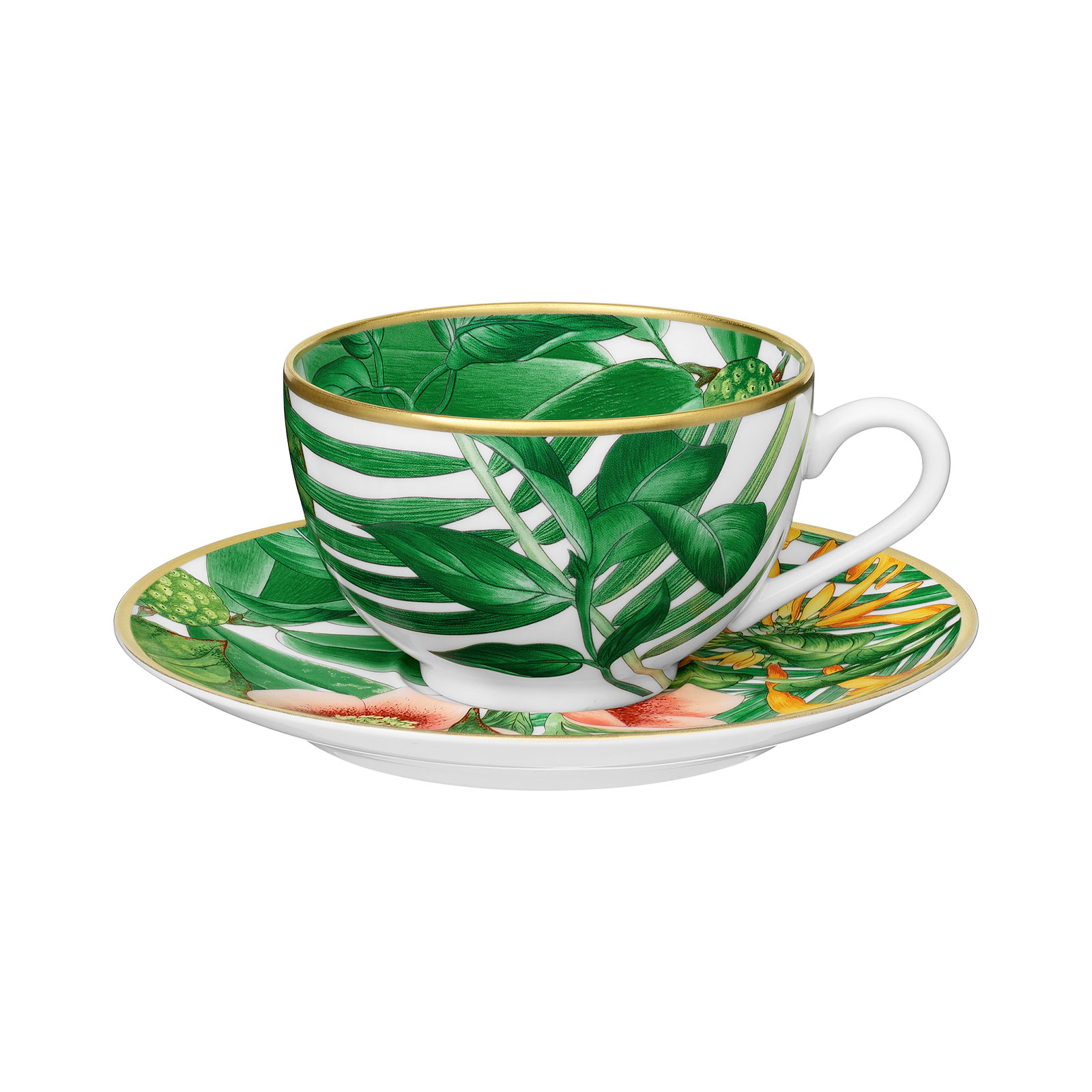 HERMÈS Paris Passifolia Teetasse m. U. 0,20ltr.