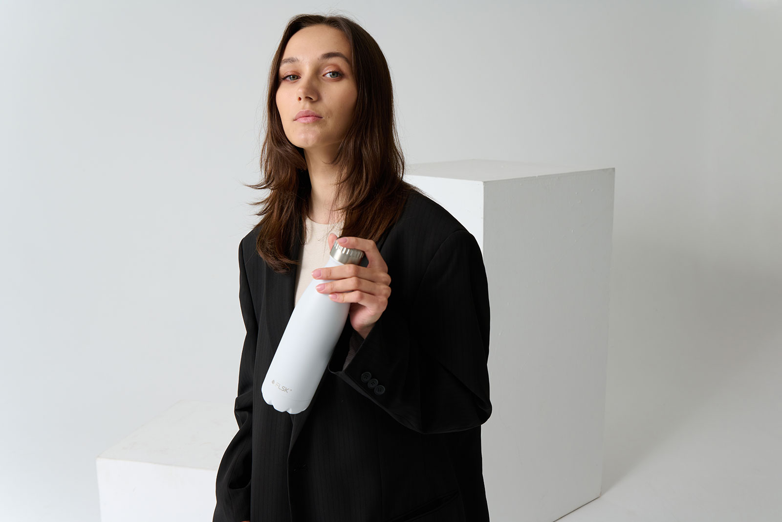 FLSK Premium Isolierflasche 0,50ltr. white