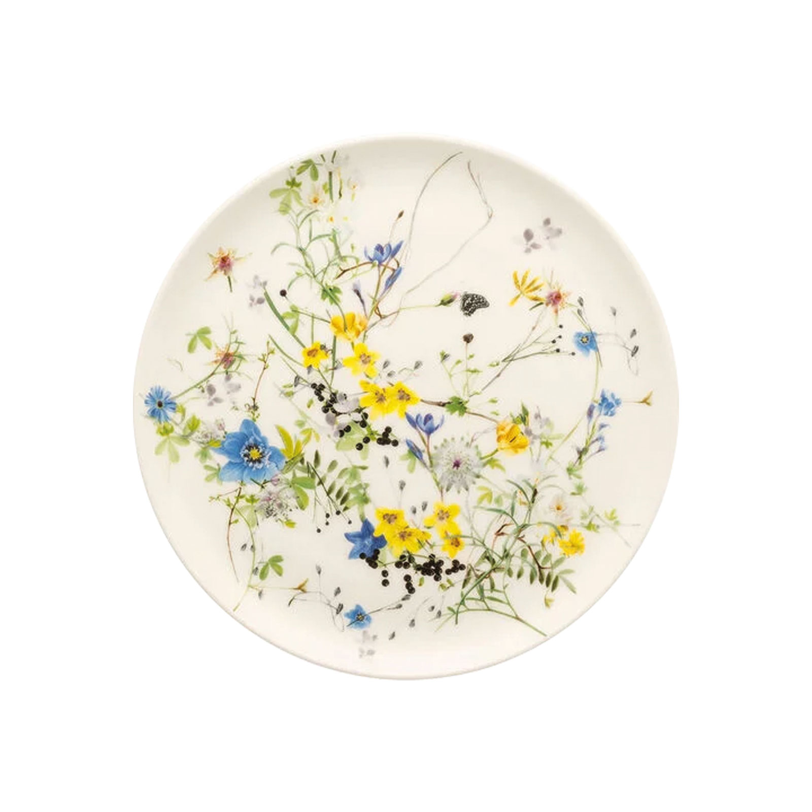 Rosenthal Fleurs des Alpes Brotteller Coupe 18cm