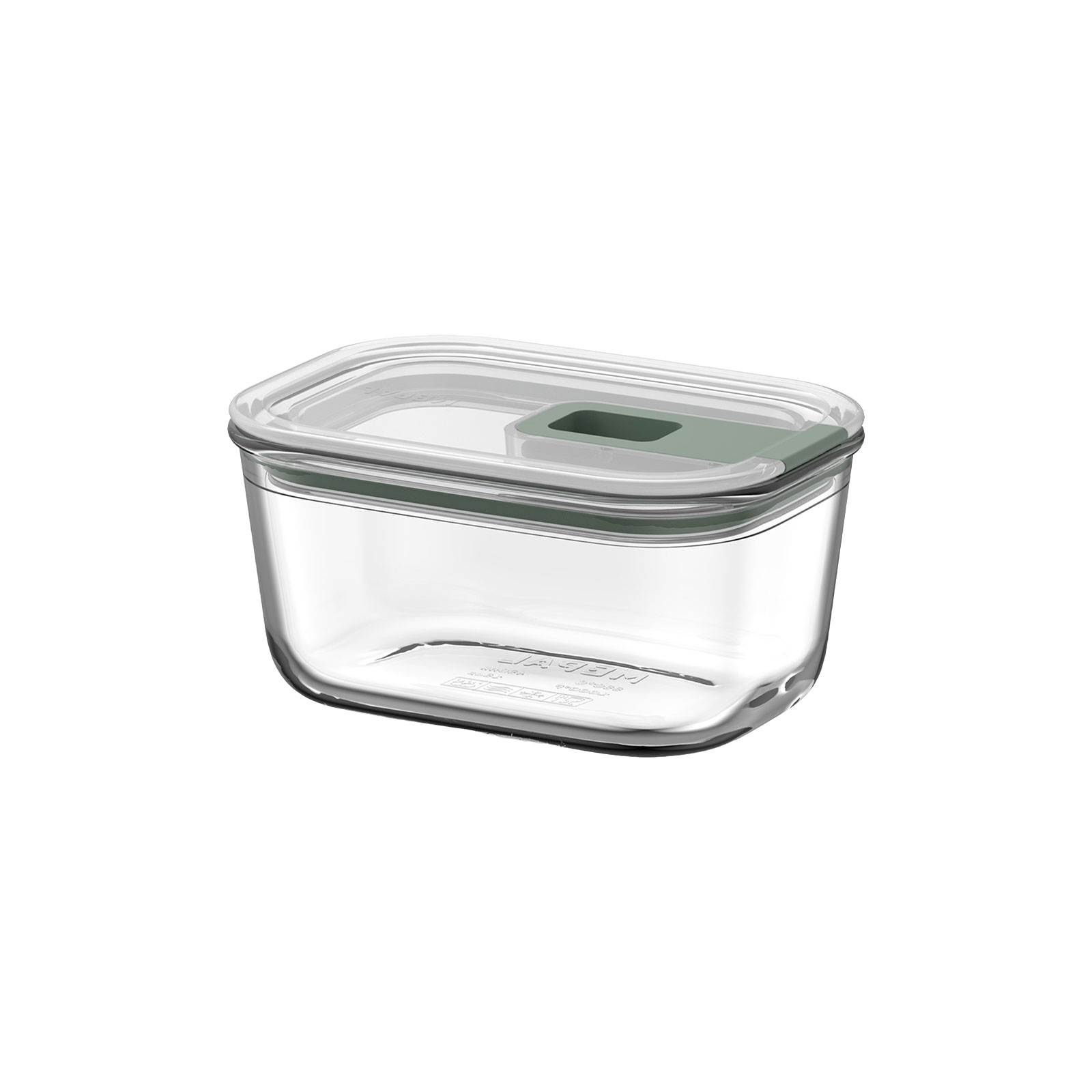 Mepal EasyClip Glas Frischhaltedose 0,45ltr. nordic sage NEU