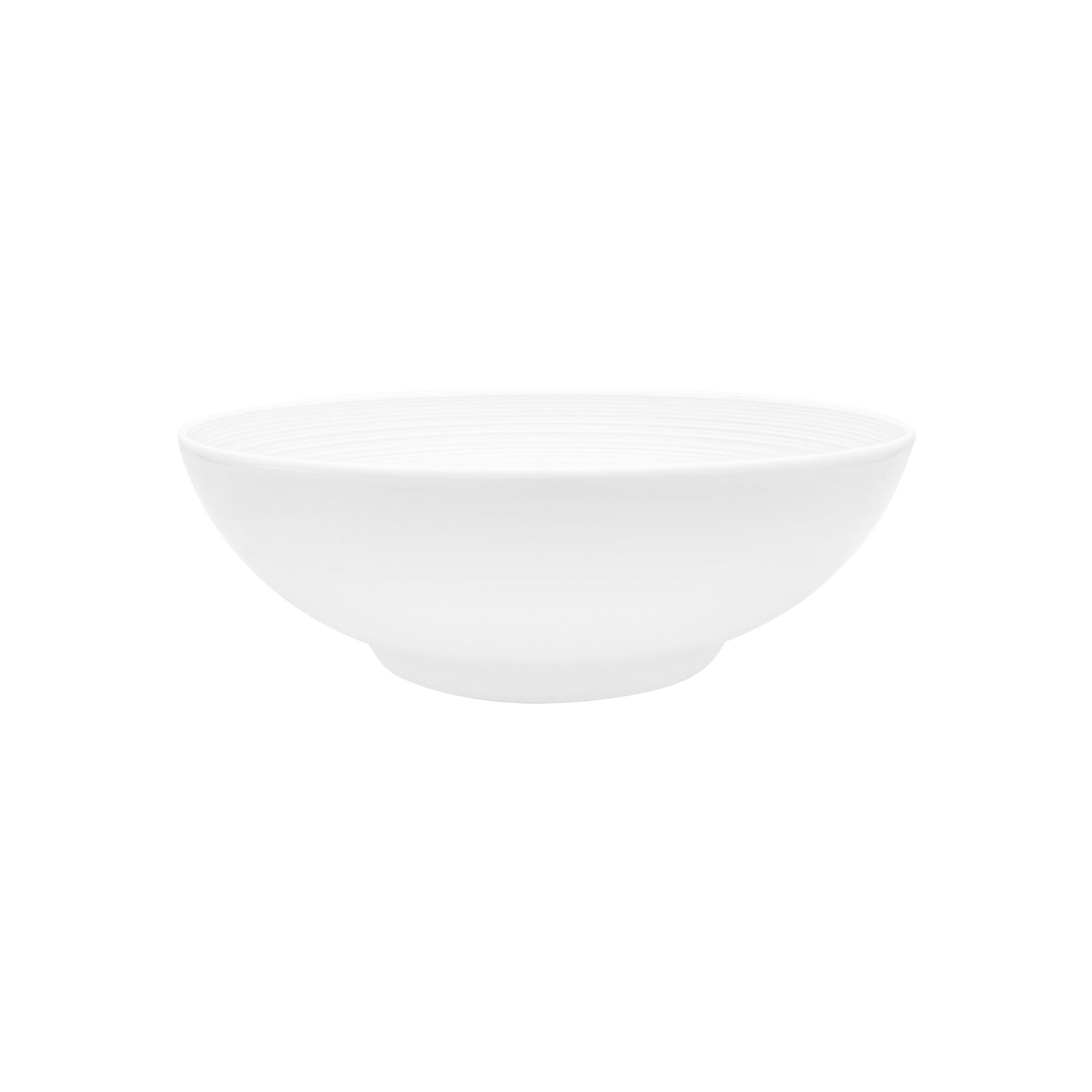 Coquet Hémisphère Satin white Salad Bowl 17cm klein