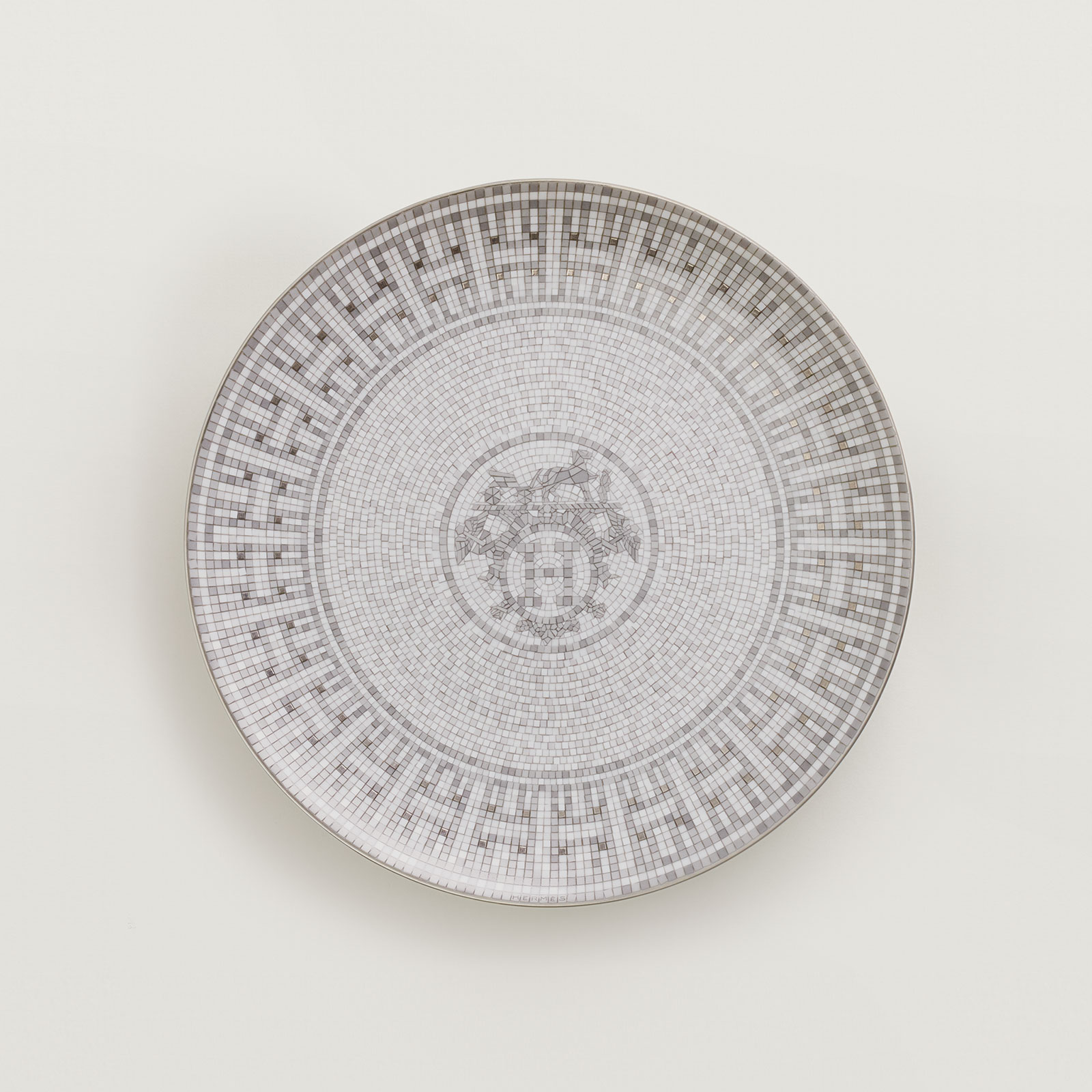 HERMÈS Paris Mosaïque au 24 Platin Frühstücksteller 21,5cm