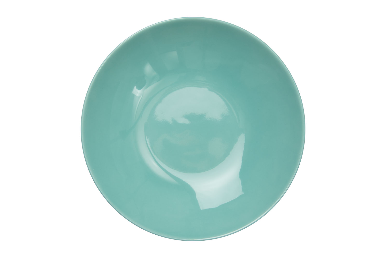 Dibbern One Color türkis Suppenteller Coupe 24cm