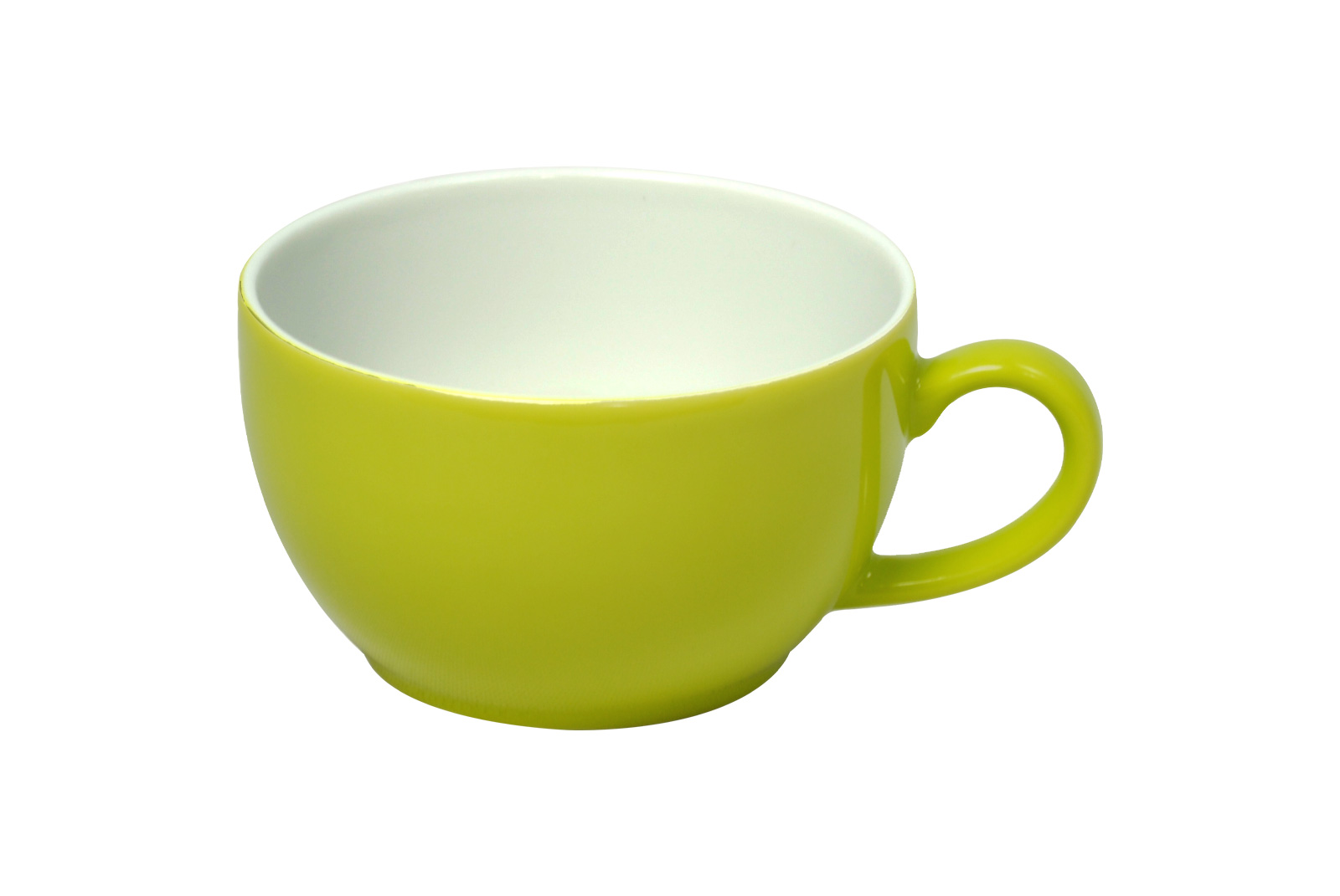 Dibbern Solid Color limone Cappuccino-Obertasse
