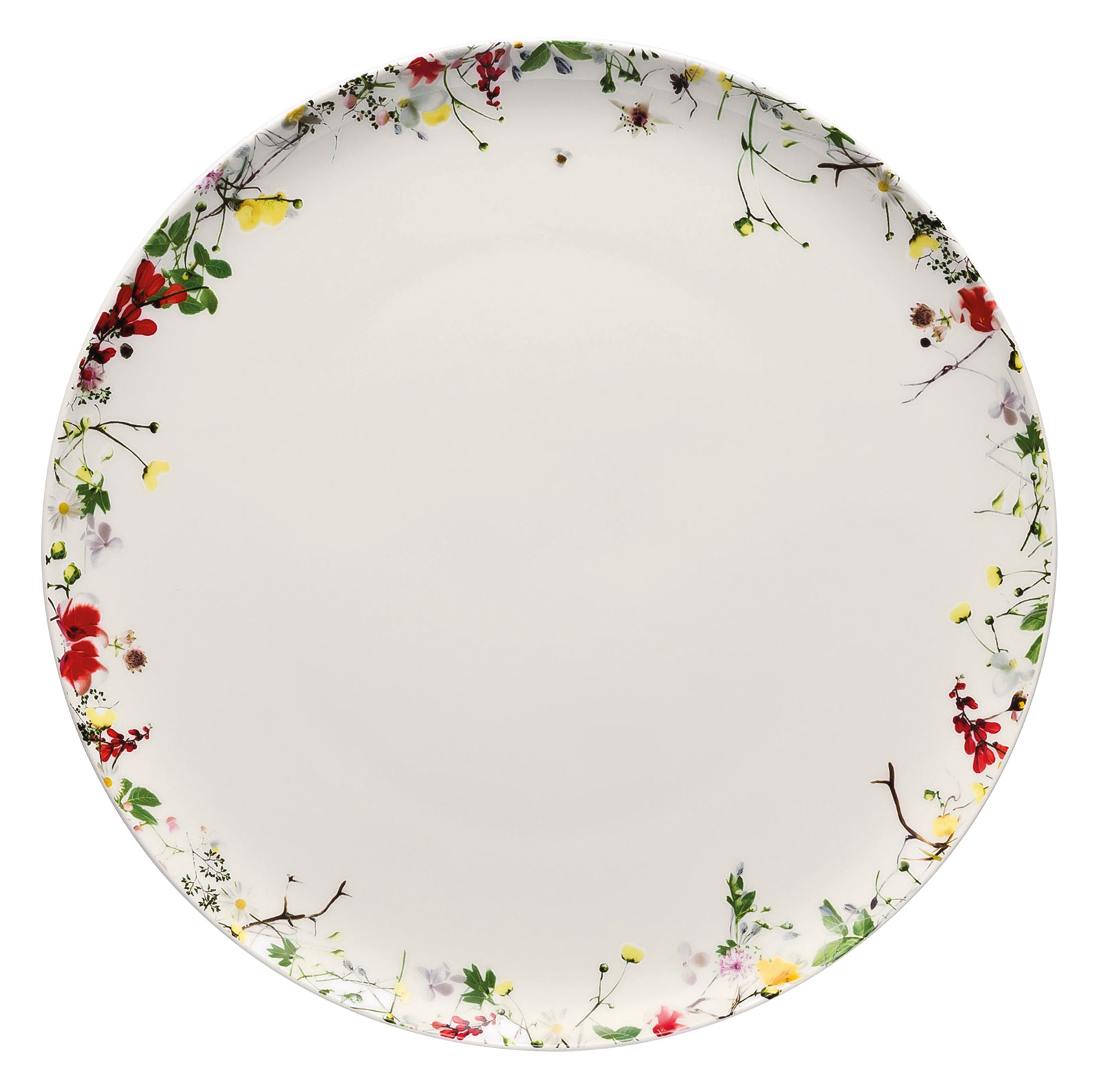 Rosenthal Brillance Fleurs Sauvages Speiseteller Coupe 27cm