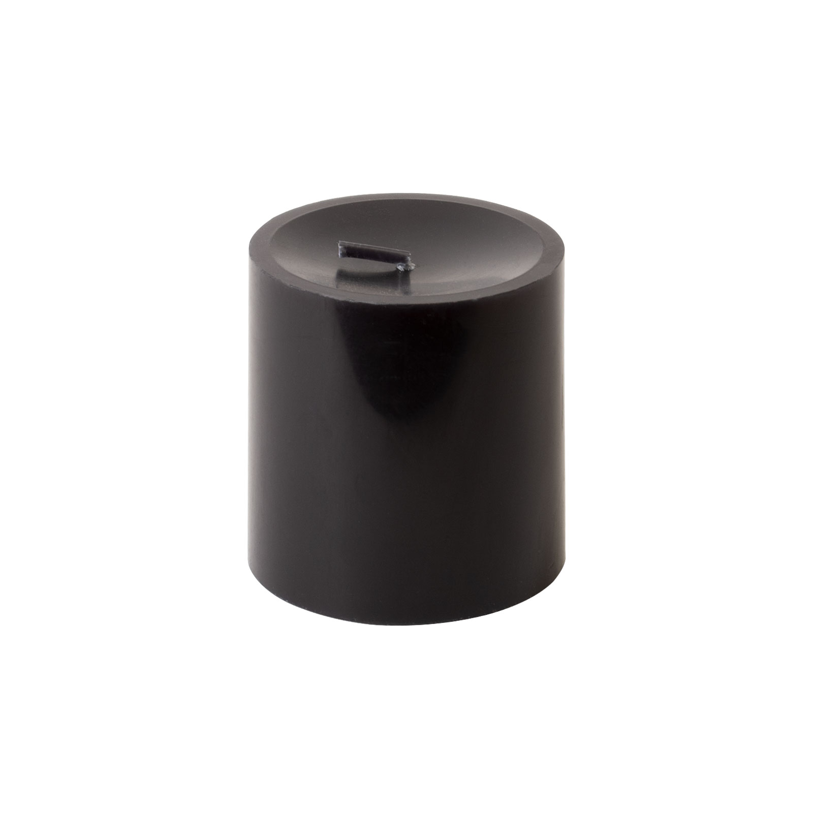 Engels Kerzen Stumpenkerze 8x8cm schwarz