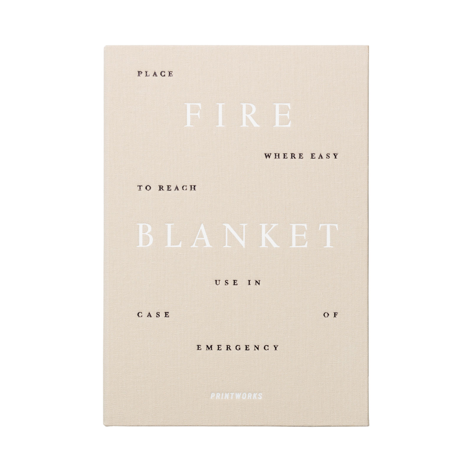 Printworks Fire Blanket beige 