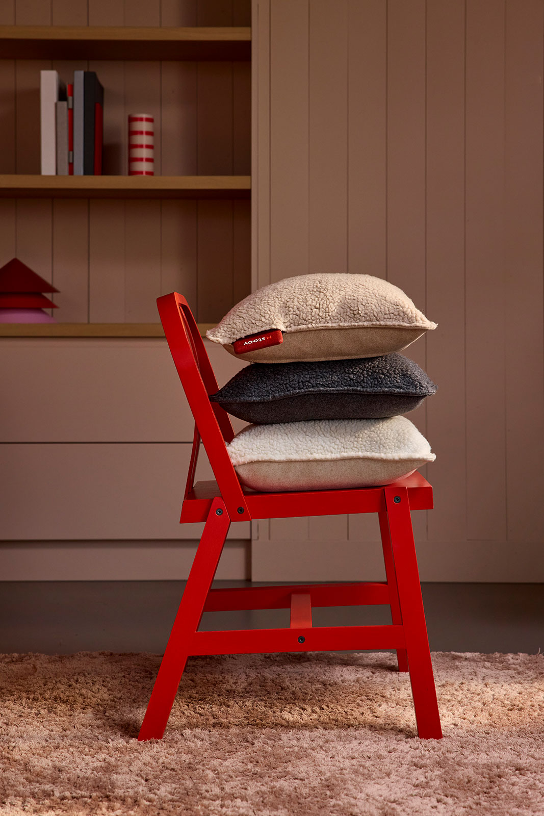 Stoov Ploov Heizkissen Woolly Off White 45x45cm S3
