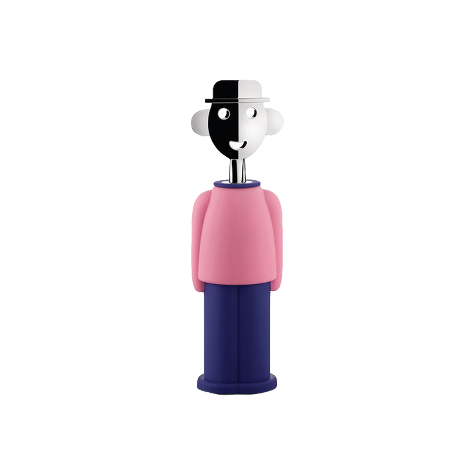 Alessi Alessandro M. Korkenzieher rosa/blau