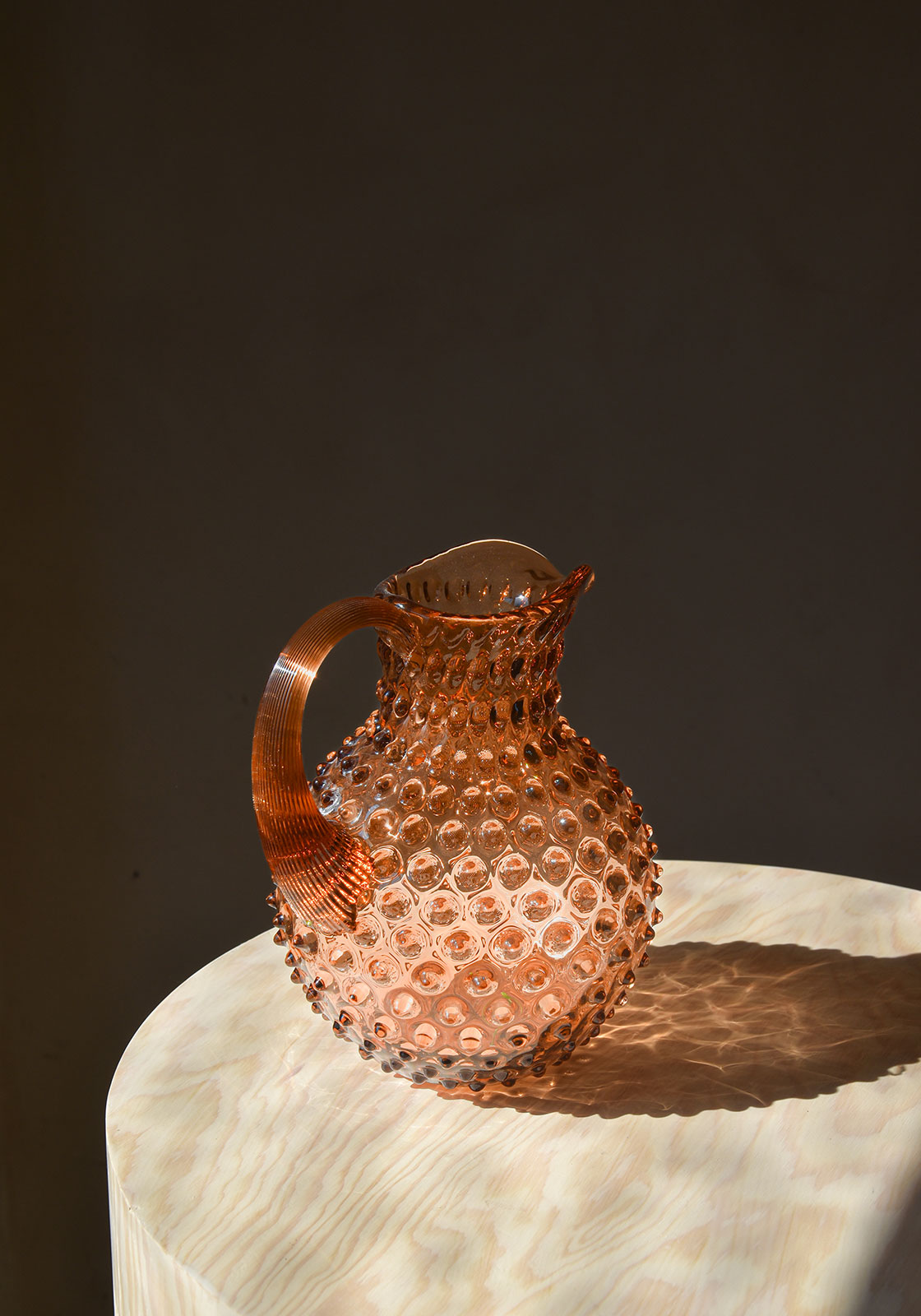 Anna von Lipa Paris Hobnail Krug 2,00ltr. New Brown