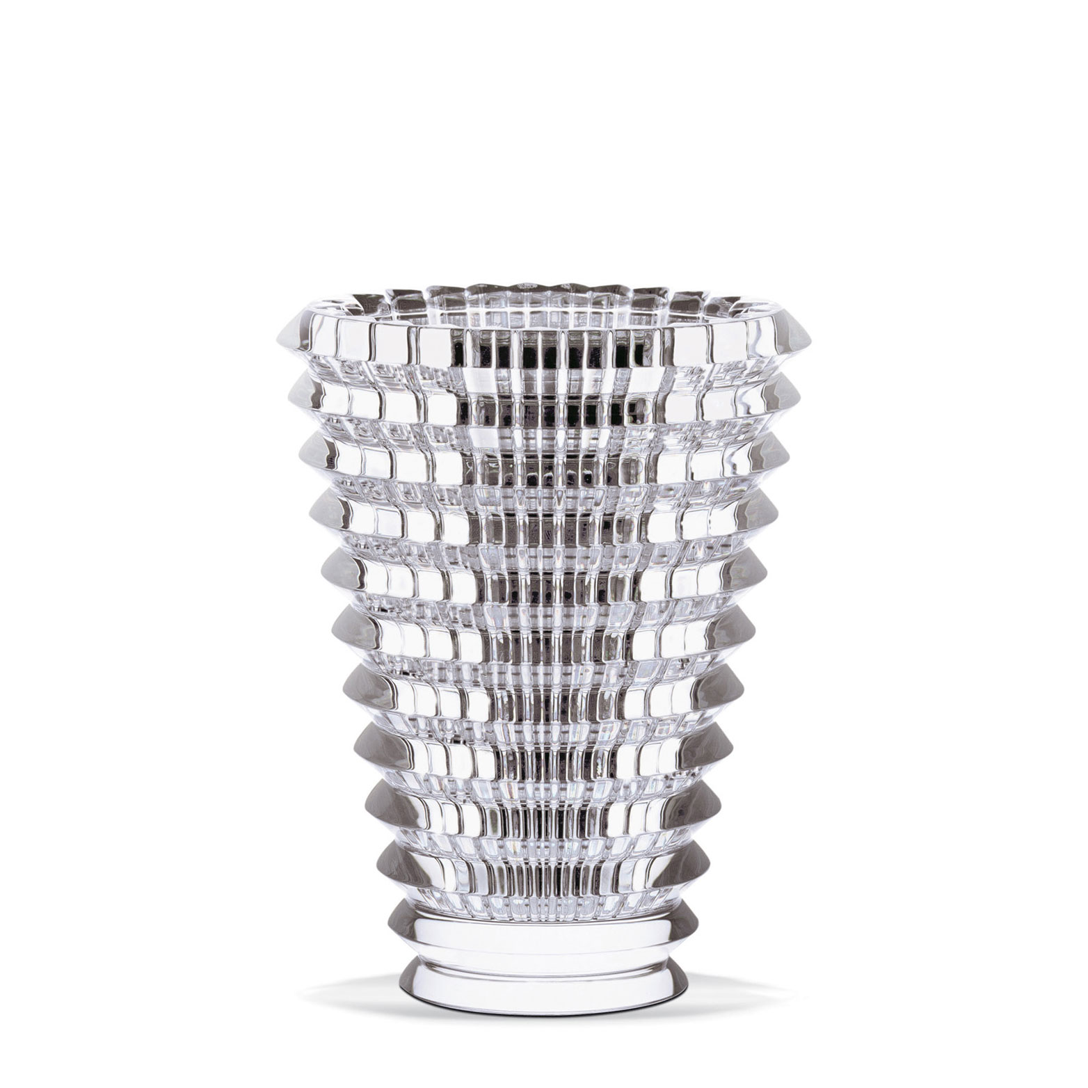 Baccarat Eye Vase 24cm oval klar