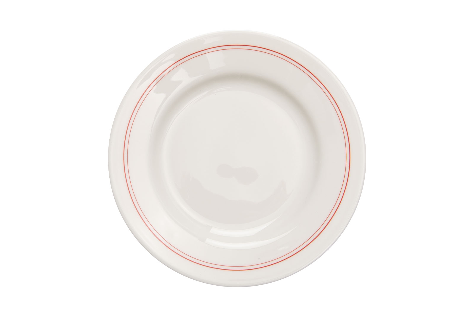 Dibbern Lines Classic Brotteller 16cm rot