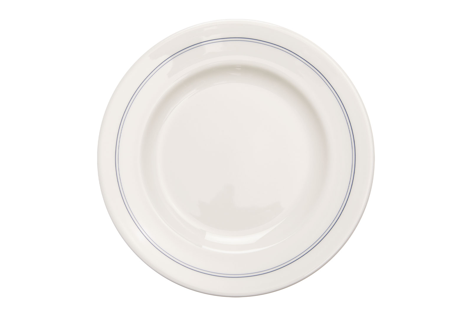 Dibbern Lines Classic Abendbrotteller 24cm blau