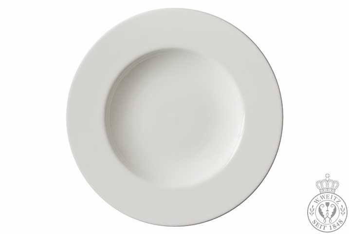 Dibbern Bone China weiß Fine Dining Suppenteller 25cm