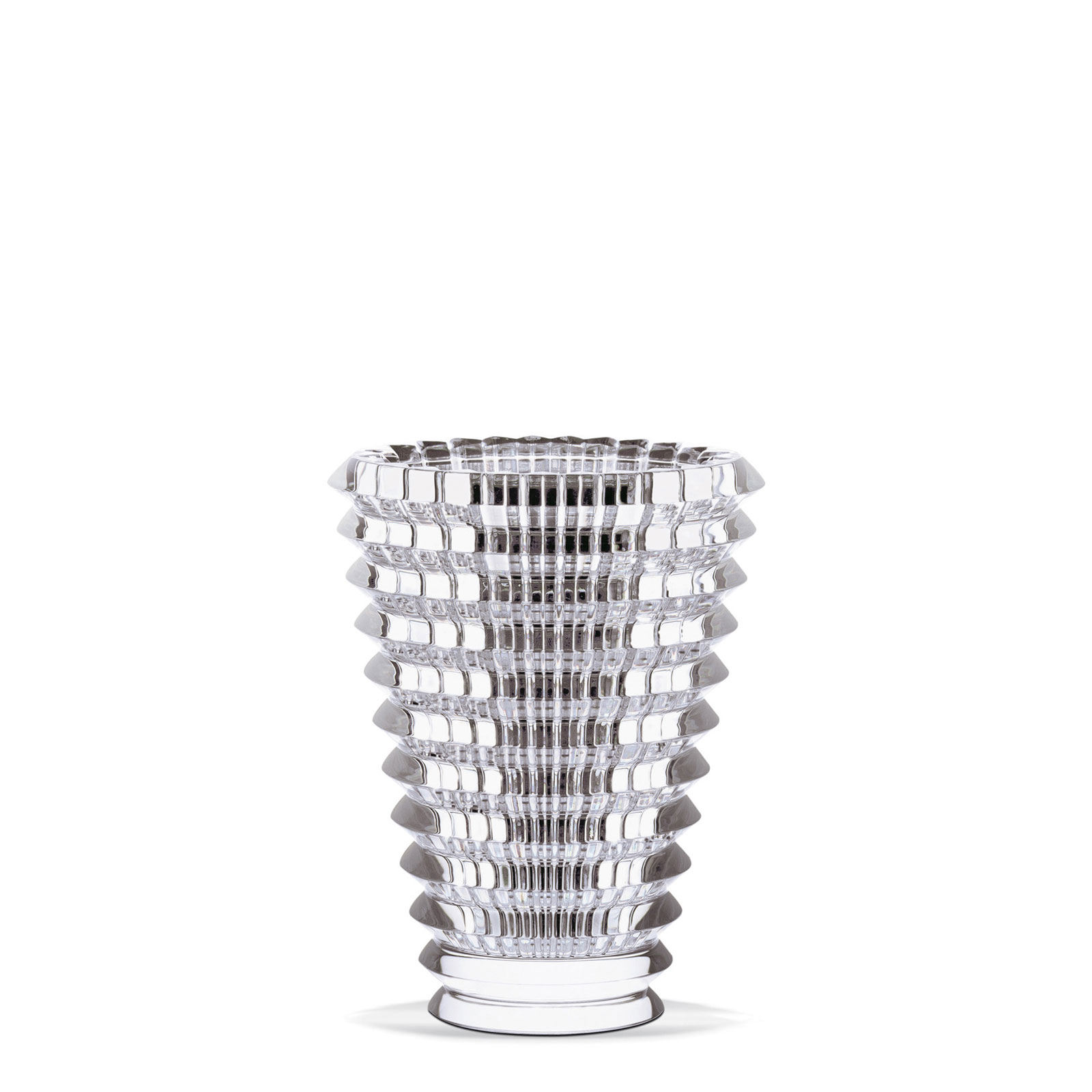 Baccarat Eye Vase 15cm oval klar