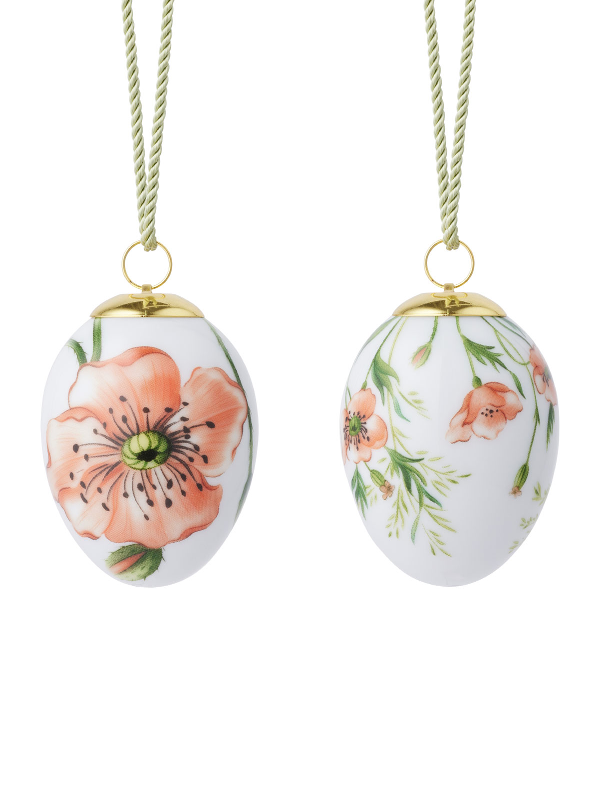 Royal Copenhagen Osterei 2er Set Mohnblumen 2026