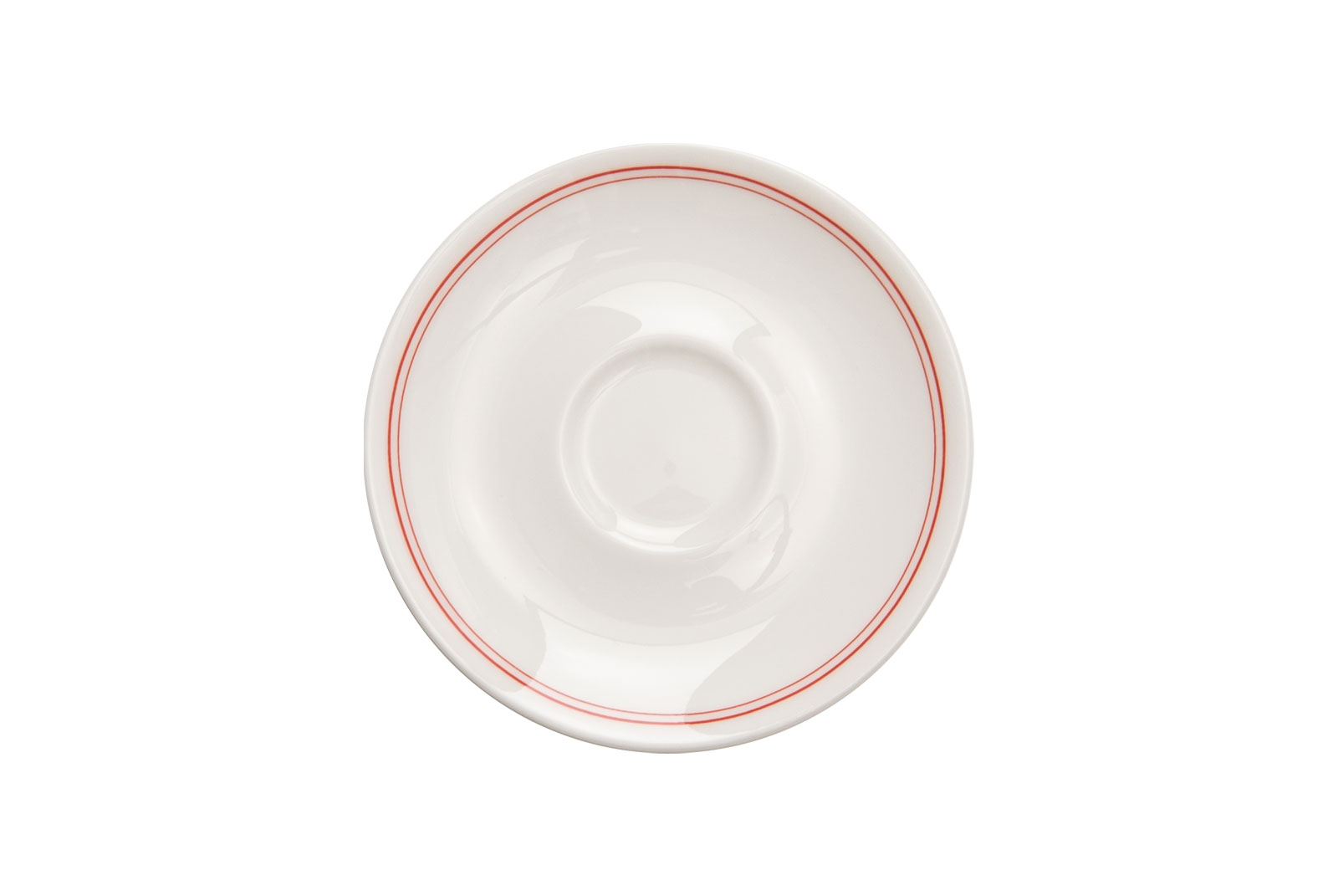 Dibbern Lines Espresso-Untertasse 0,11ltr. rot