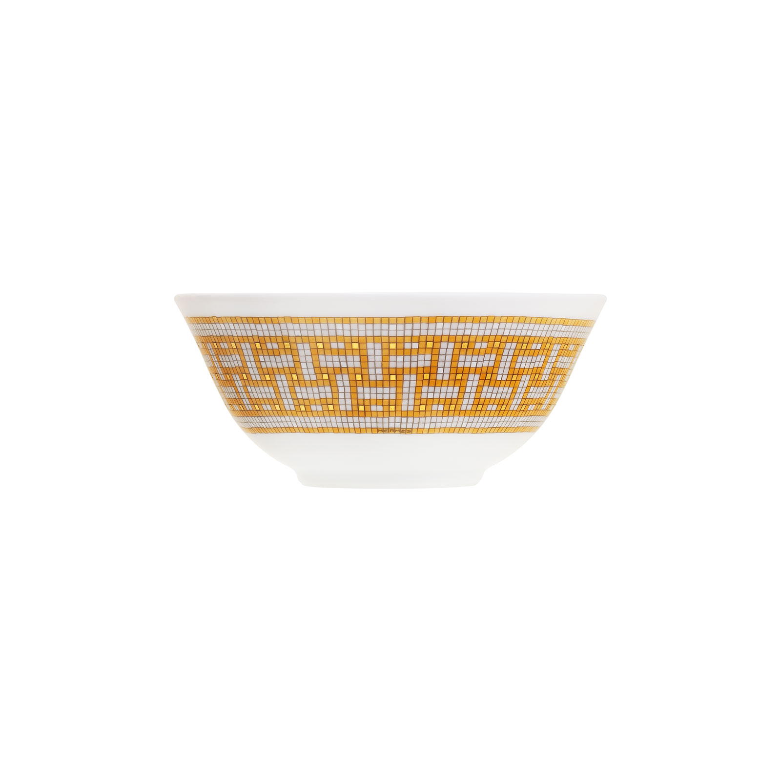 HERMÈS Paris Mosaïque au 24 Gold Reisschale 12,5cm
