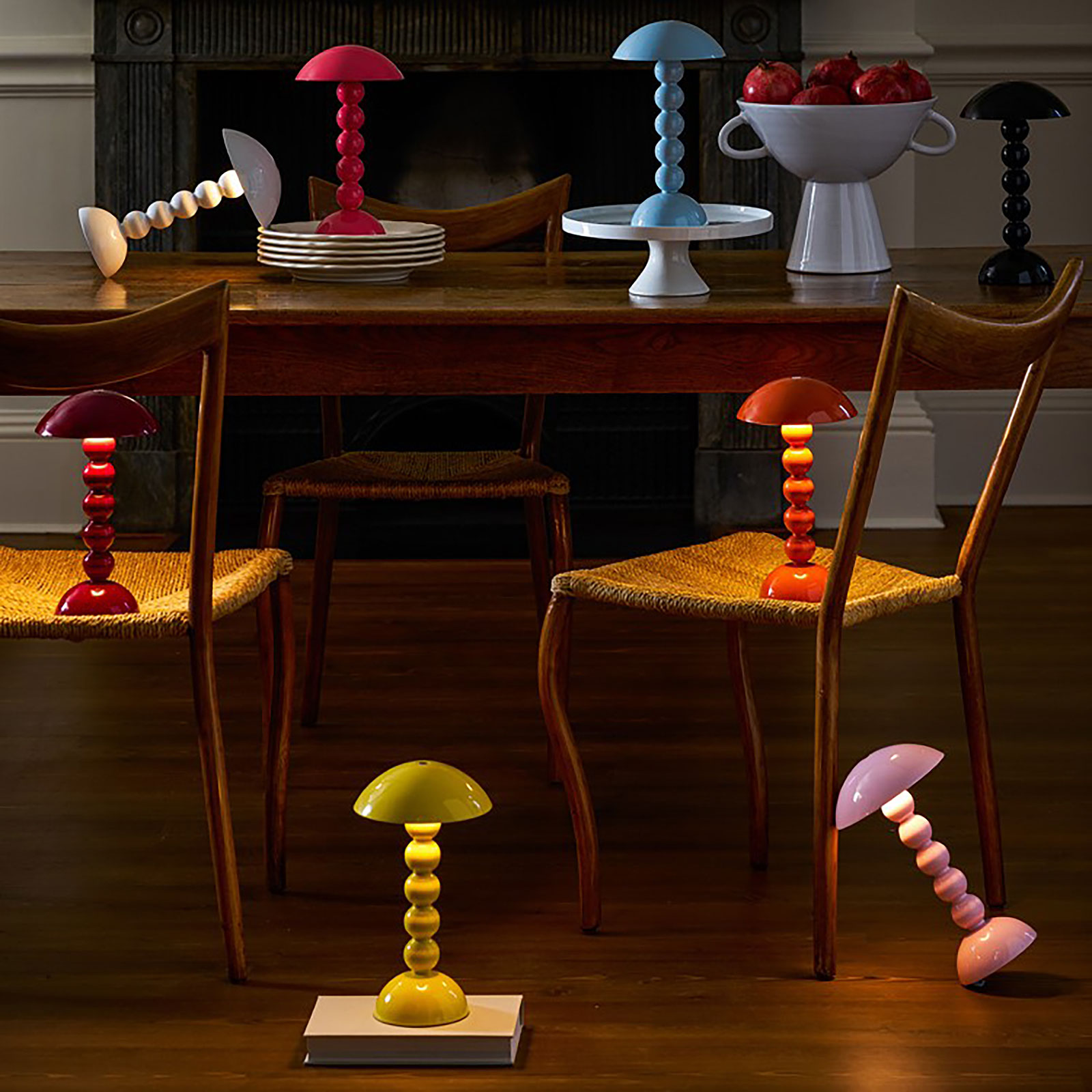 Addison Ross Bobbin LED Leuchte 30cm watermelon