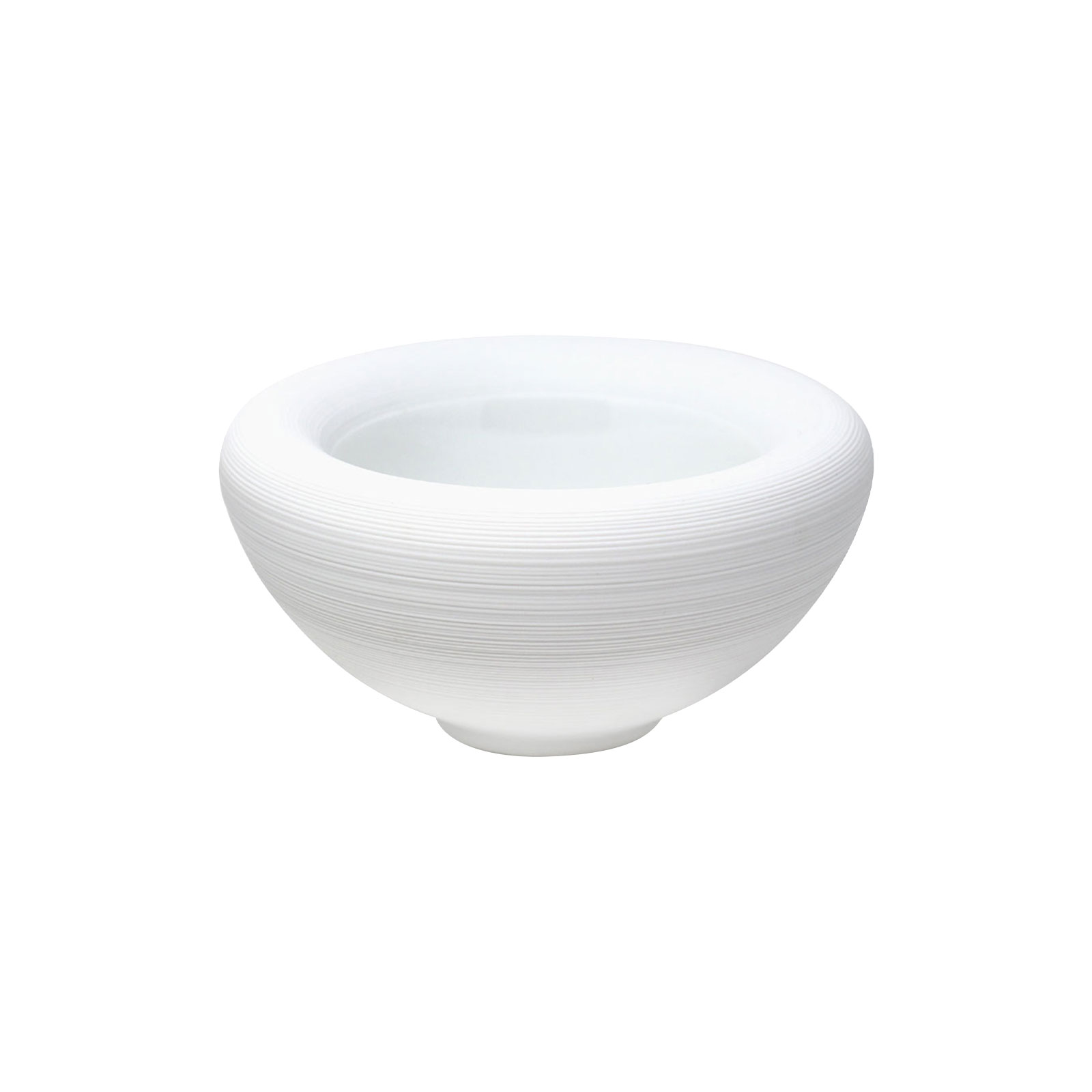 Coquet Hémisphère Satin white Bubble Bowl 0,40ltr.