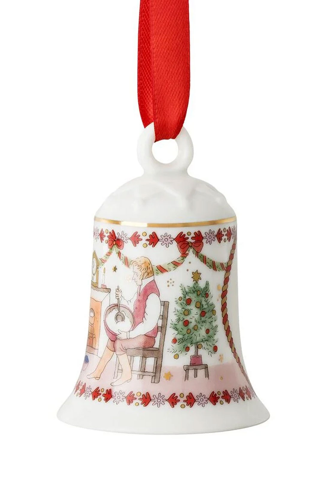 Hutschenreuther 2026 Weihnachtsschmaus Glocke Porzellan