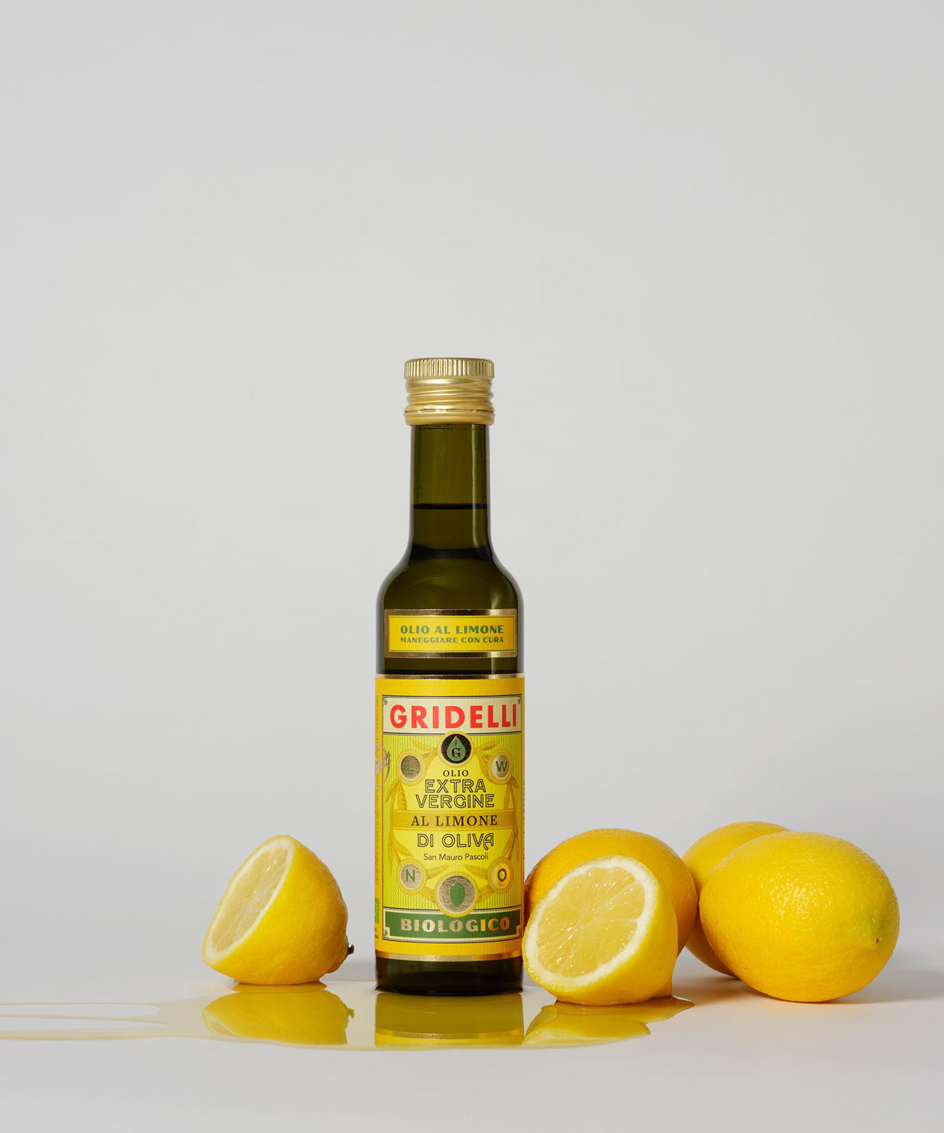 Gridelli Olivenöl al Limone 0,25ltr.