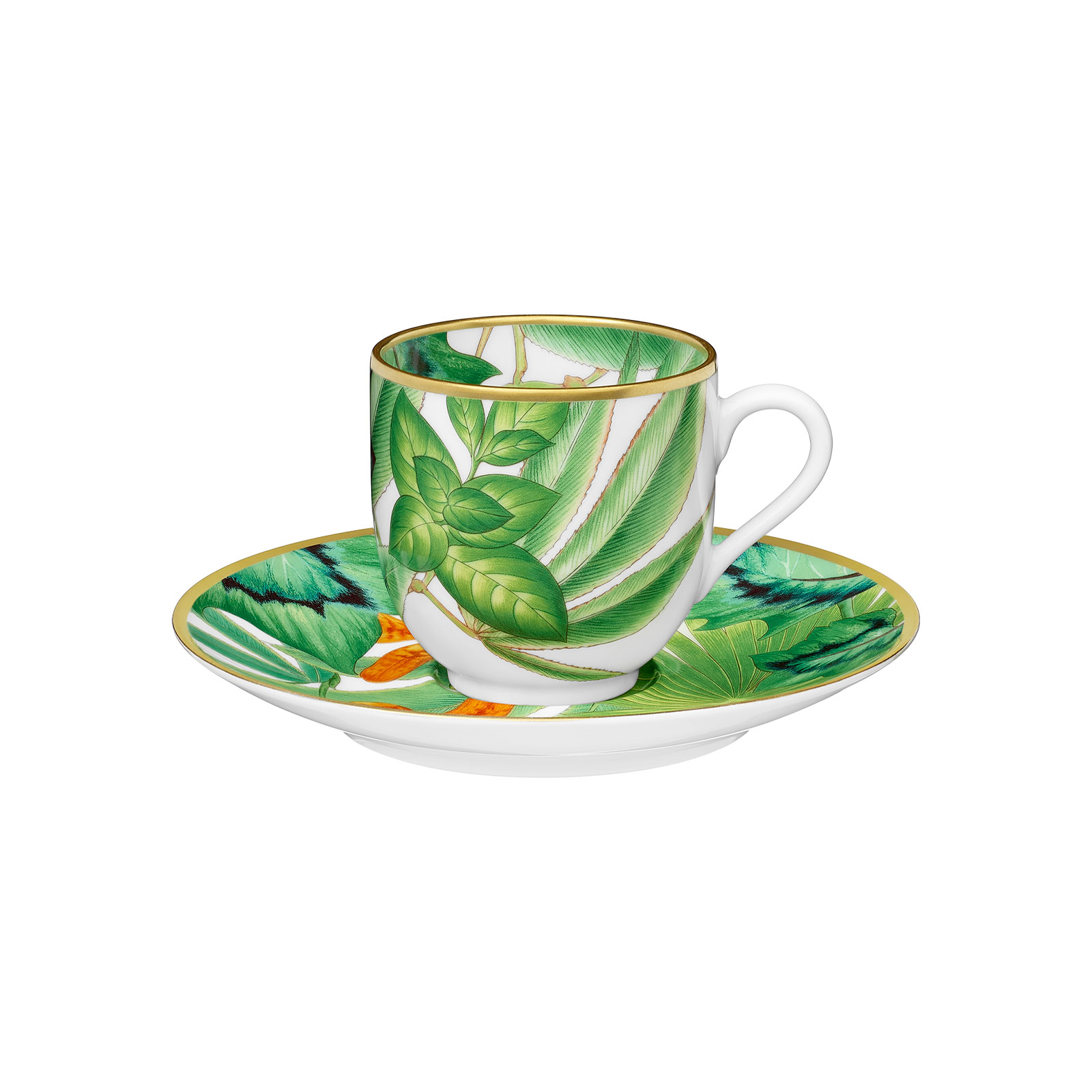 HERMÈS Paris Passifolia Espressotasse m. U. 0,10ltr.
