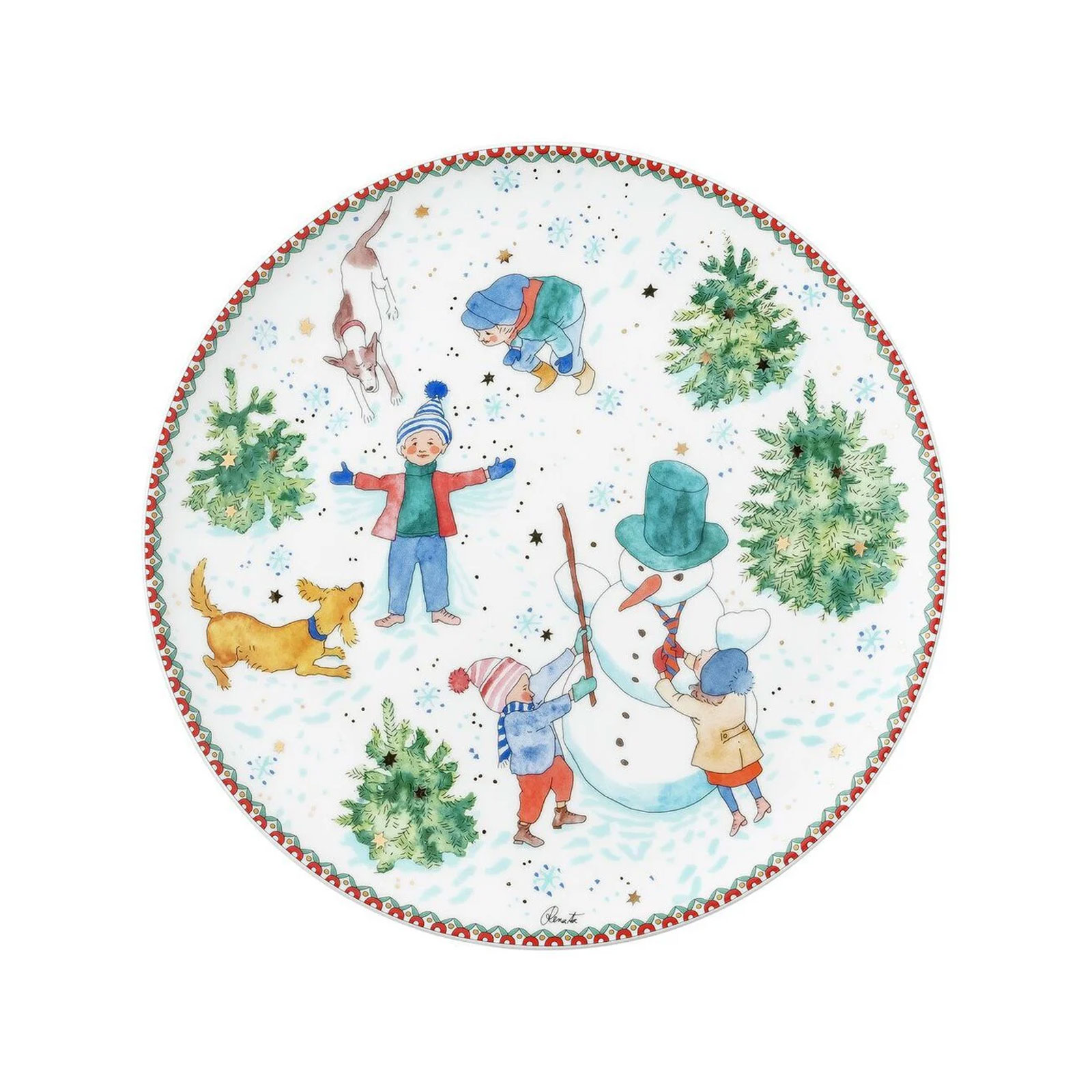 Hutschenreuther 2025 Weihnachtsspiele Plätzchenteller 28cm Hutschenreuther 2025 Weihnachtsspiele Plätzchenteller 28cm