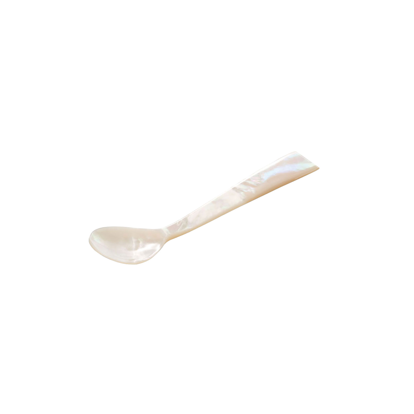 Hermann Bauer jr. Perlmutteierlöffel Salzwassermuschel 11,5cm