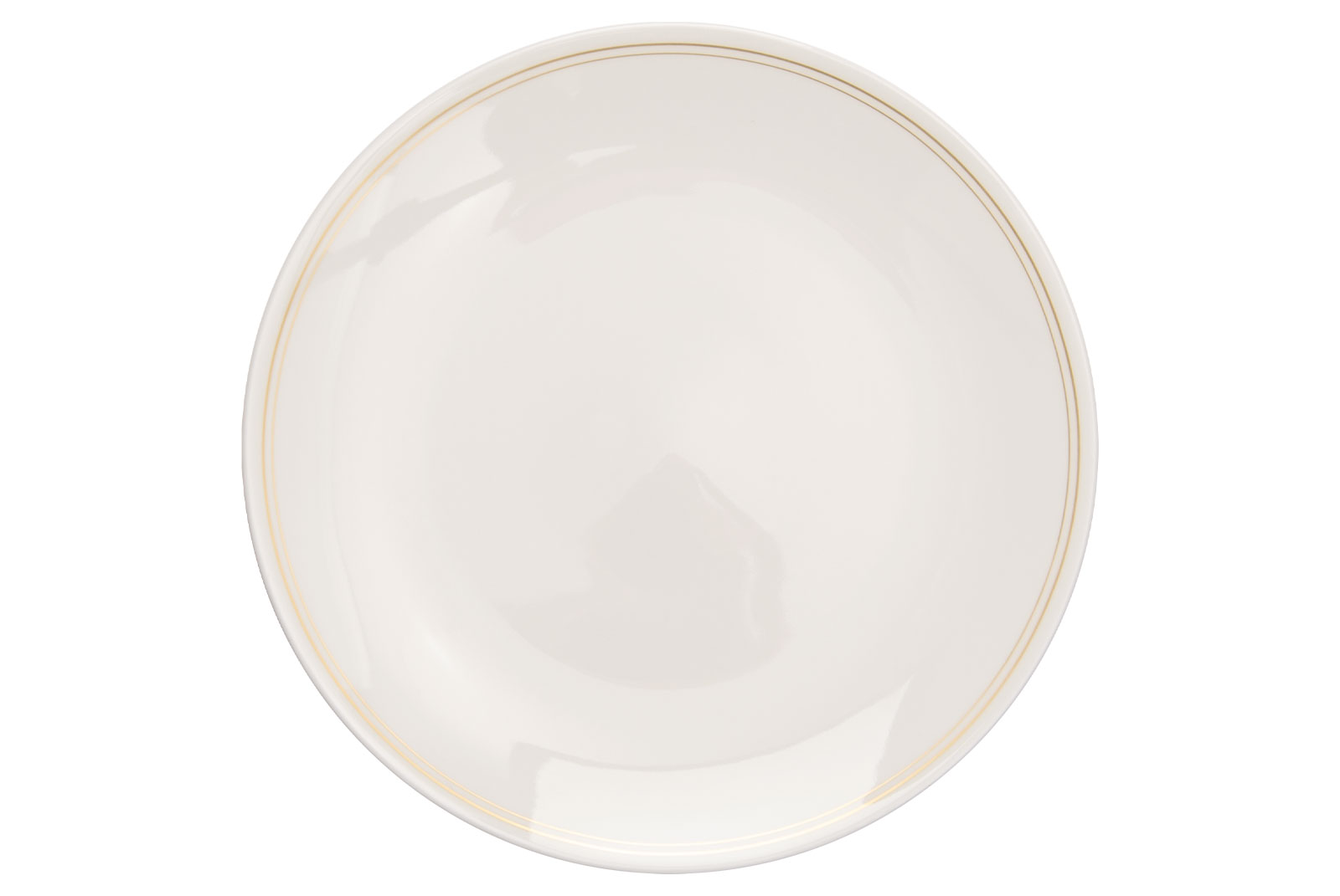 Dibbern Lines Pure Frühstücksteller 21cm gold