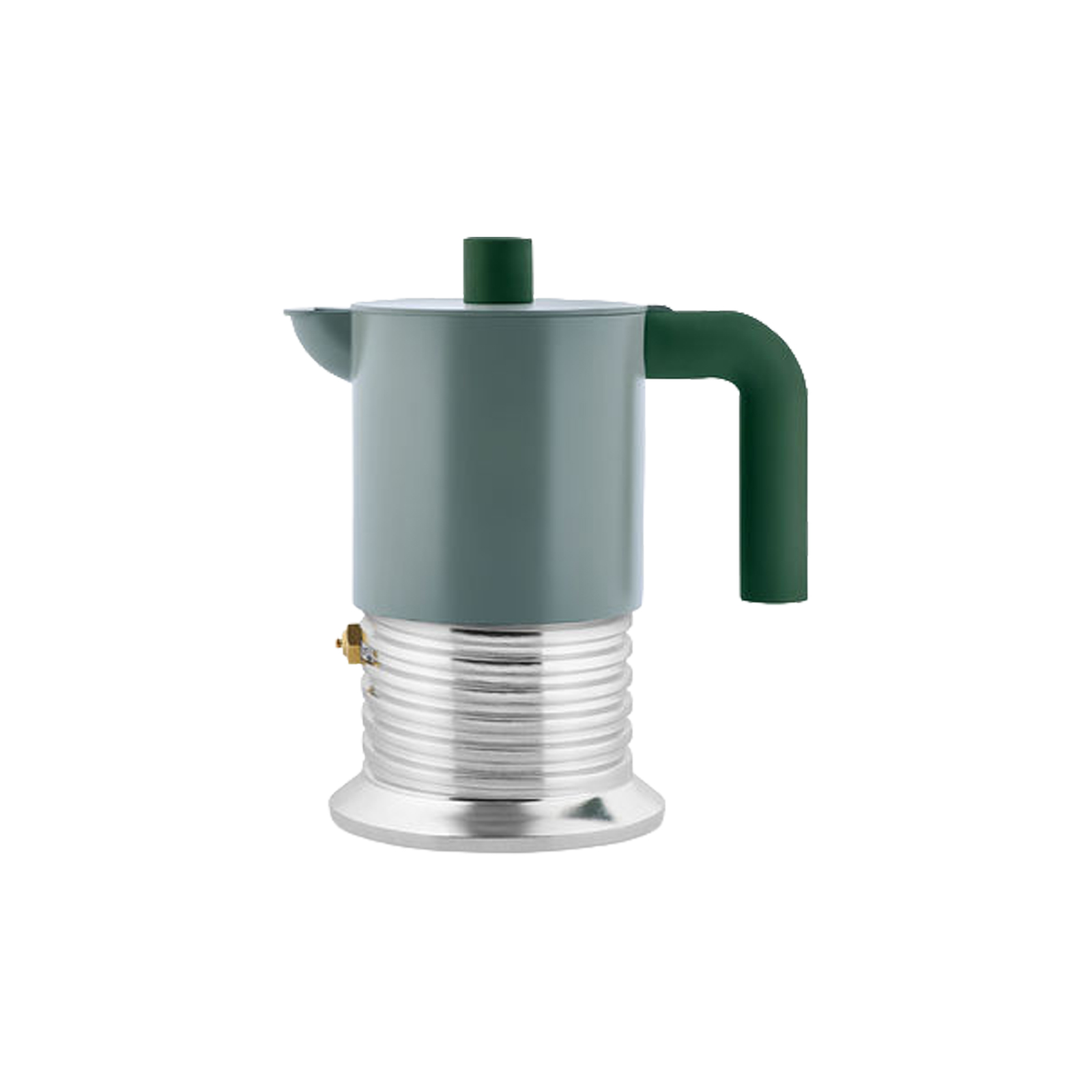 Alessi Espressokocher VITE 3 Tassen Sage green