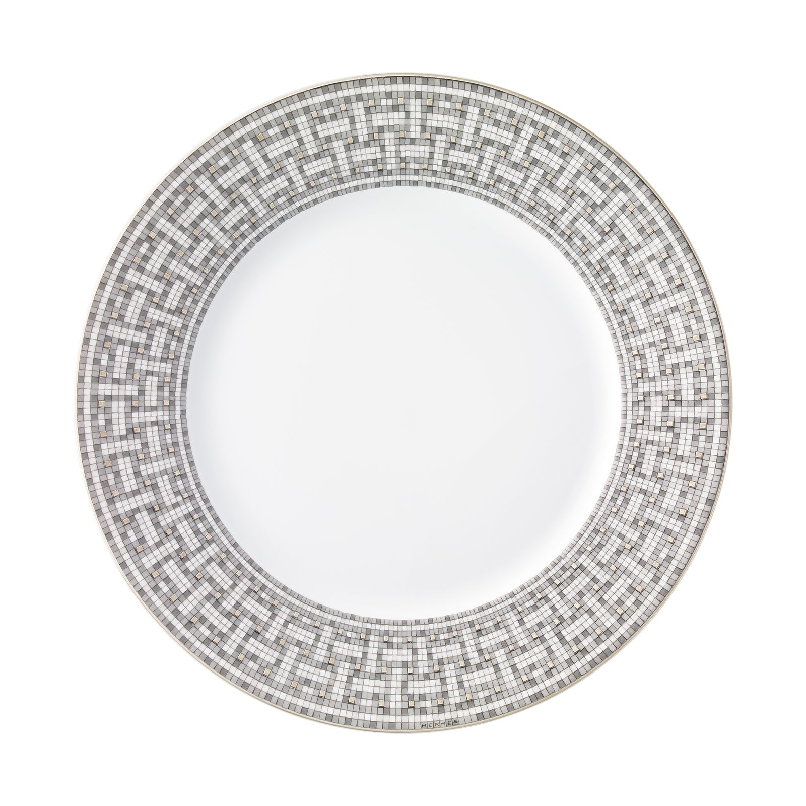 HERMÈS Paris Mosaïque au 24 Platin Speiseteller 27,5cm