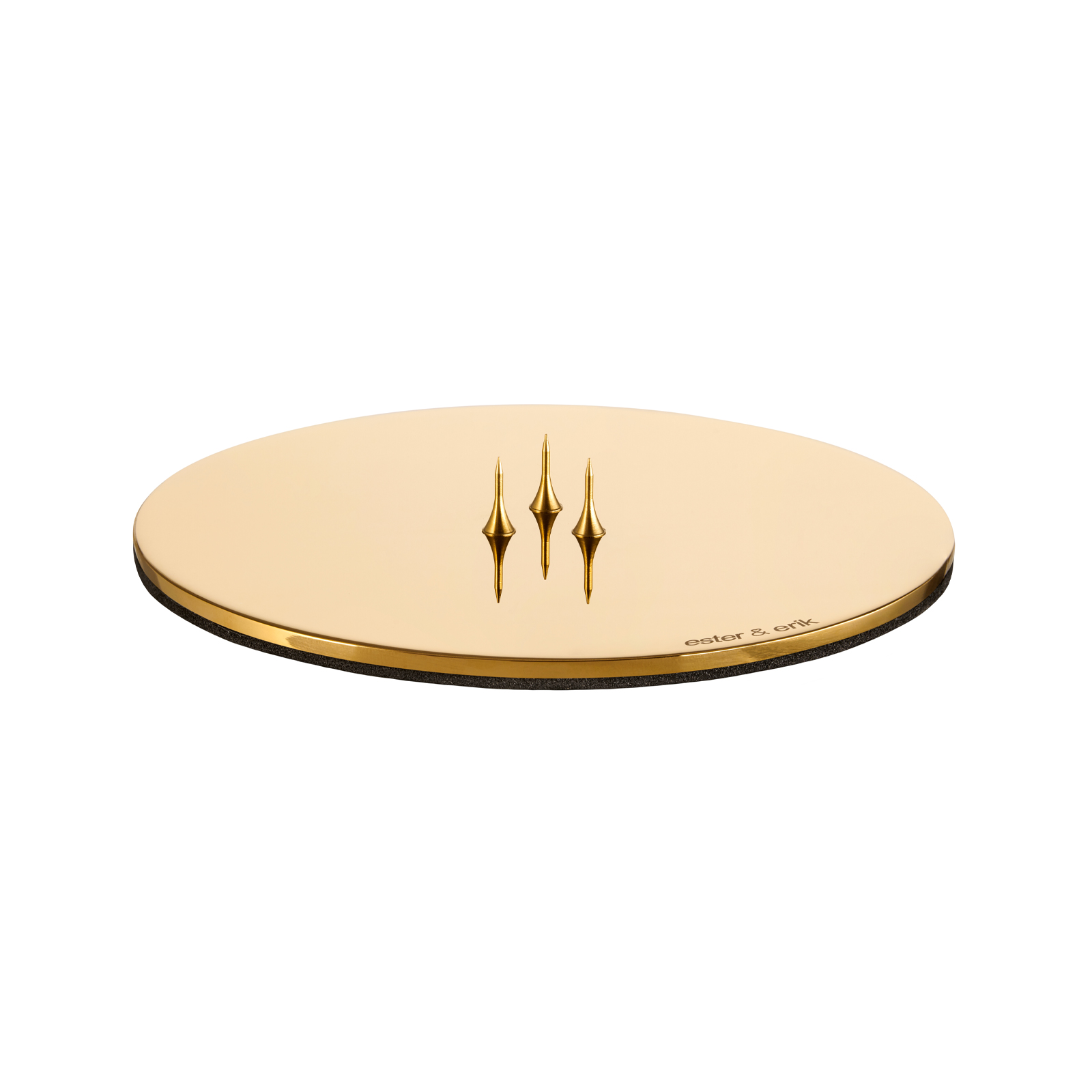 ester & erik Kerzenhalter M gold shiny 12cm